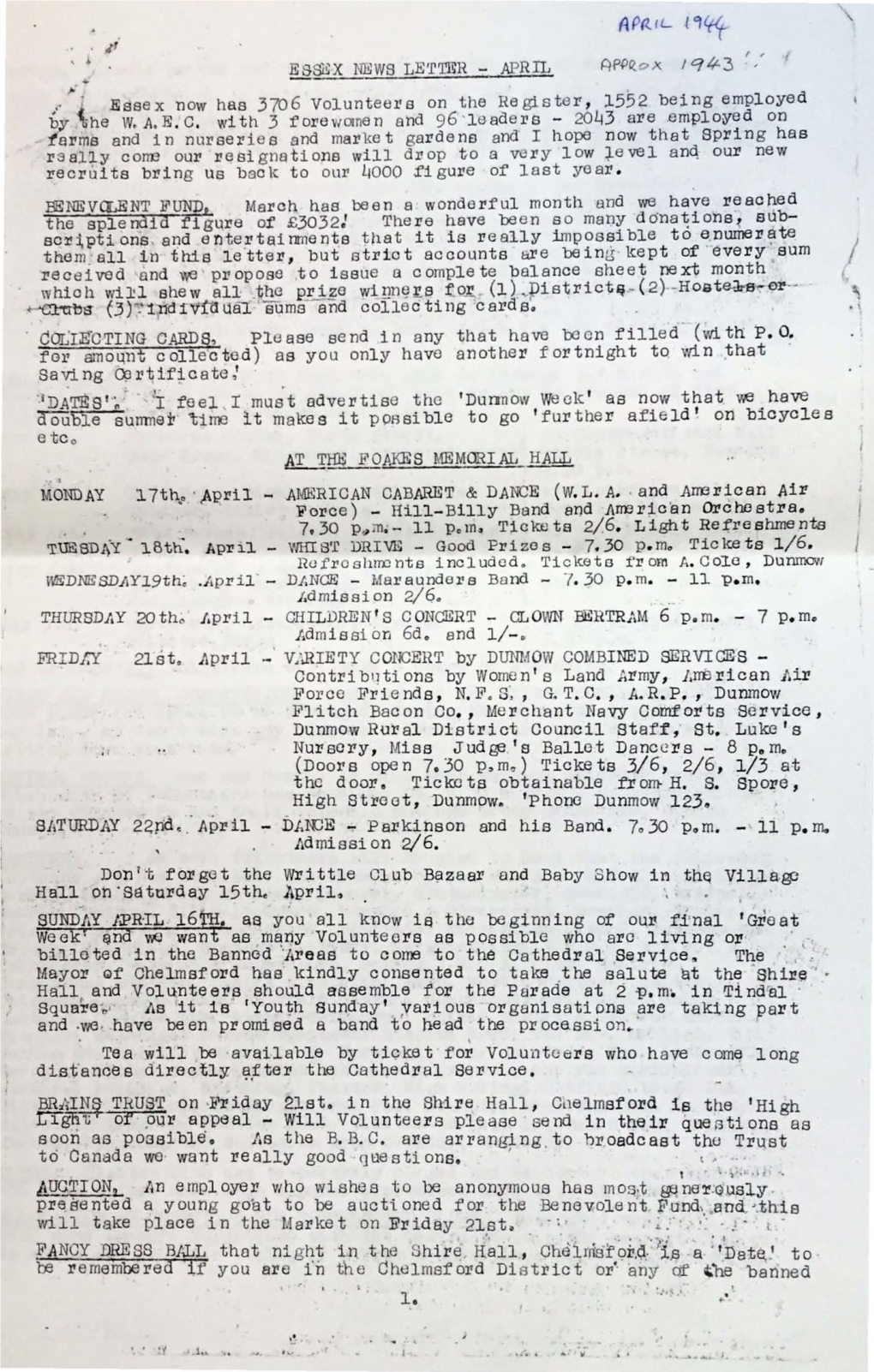 Essex-Newsletter-April-1944.Pdf