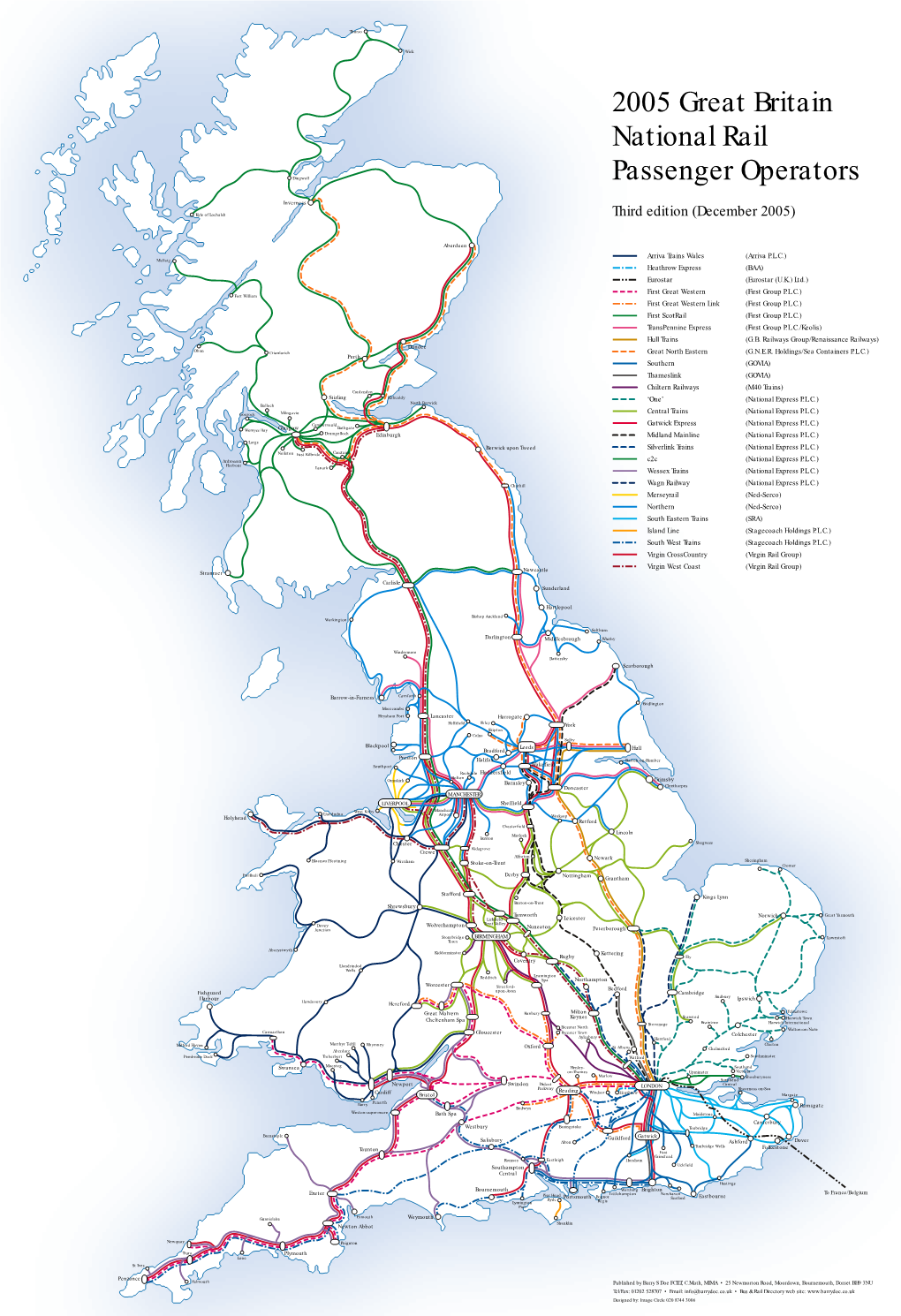 2005 Great Britain National Rail Passenger Operators Dingwall