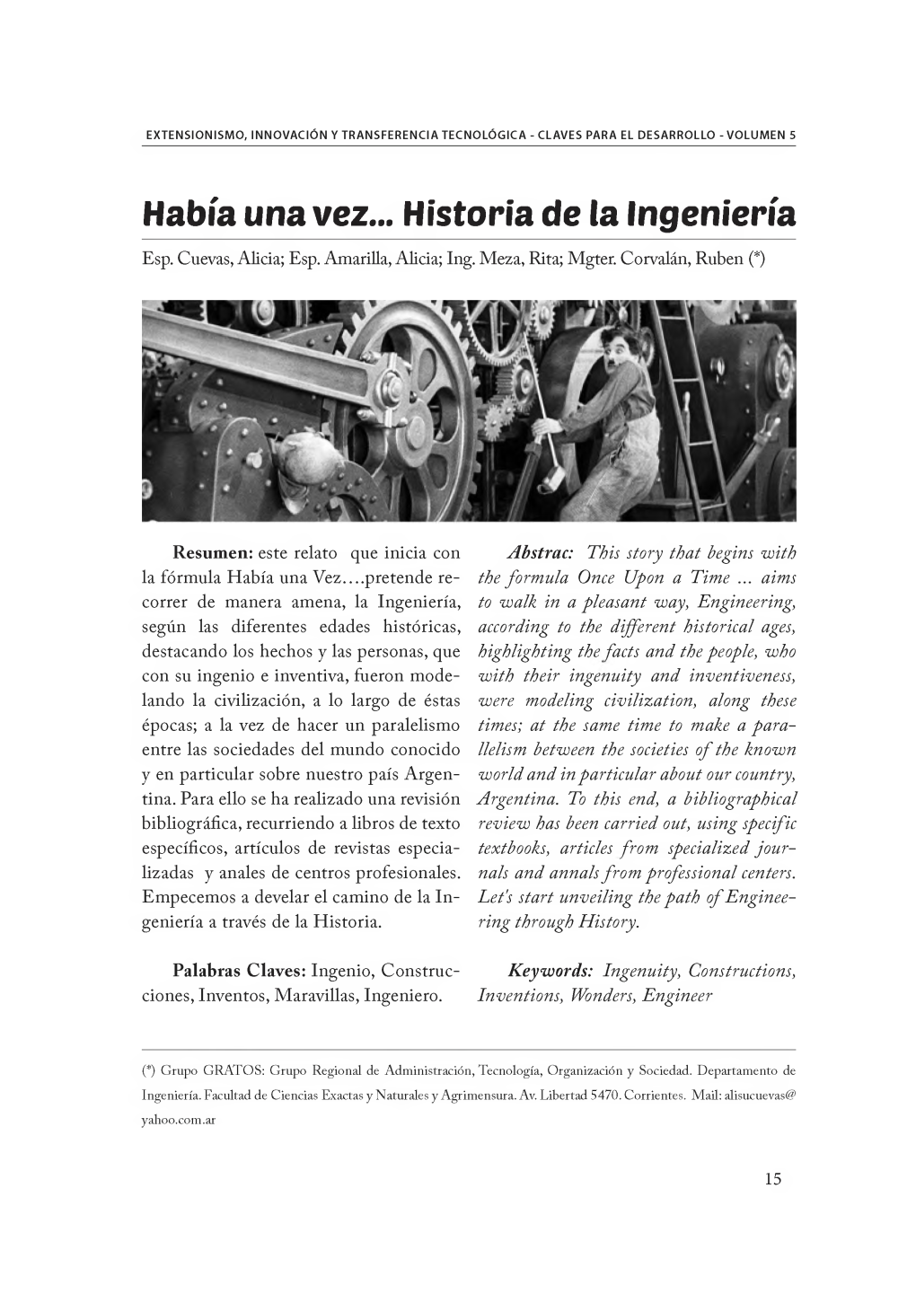 Había Una Vez... Historia De La Ingeniería Esp