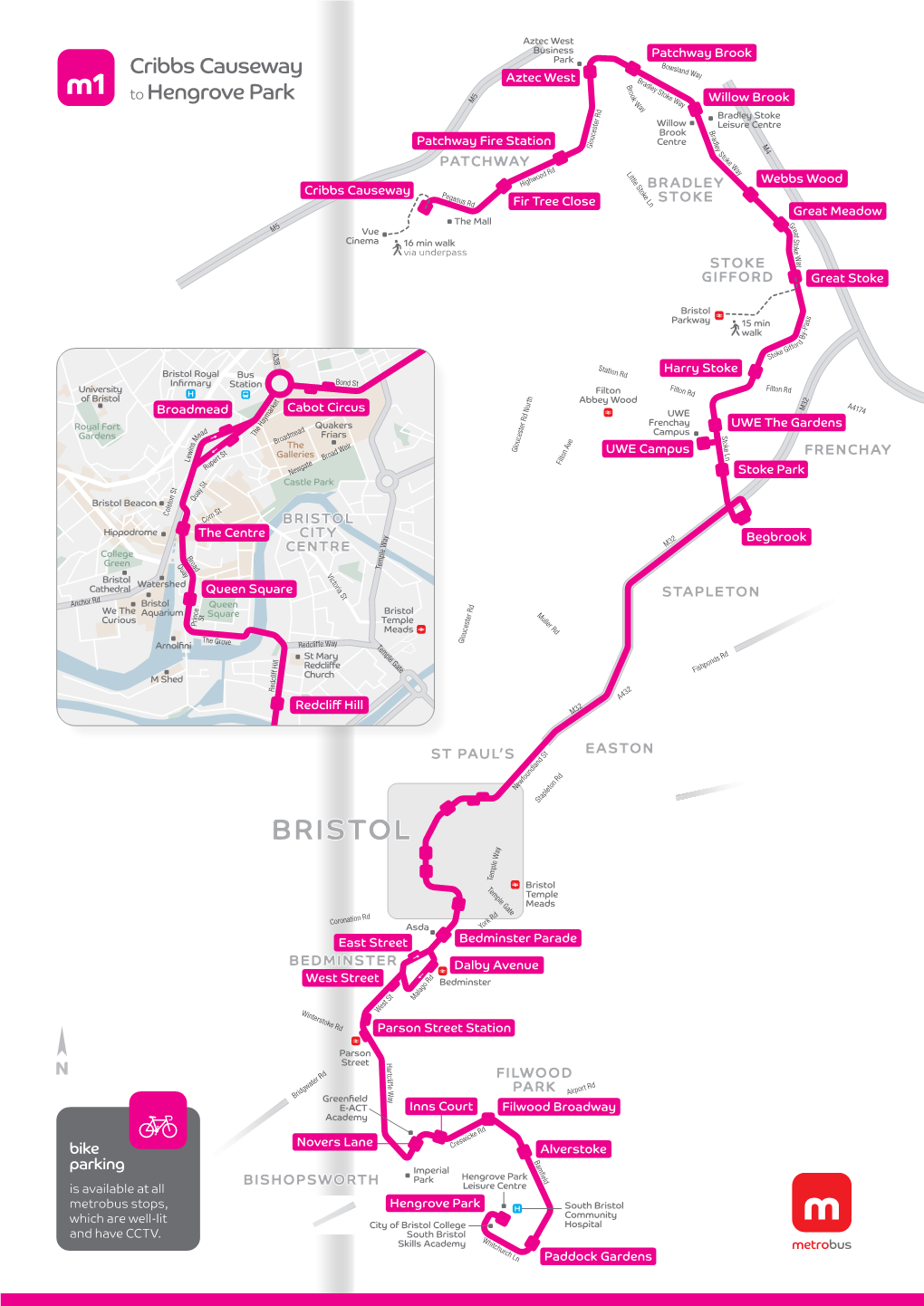 Cribbs Causeway to Hengrove Park