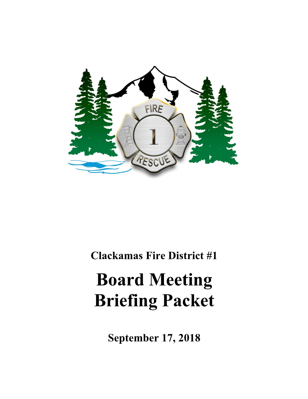 Board Meeting Briefing Packet