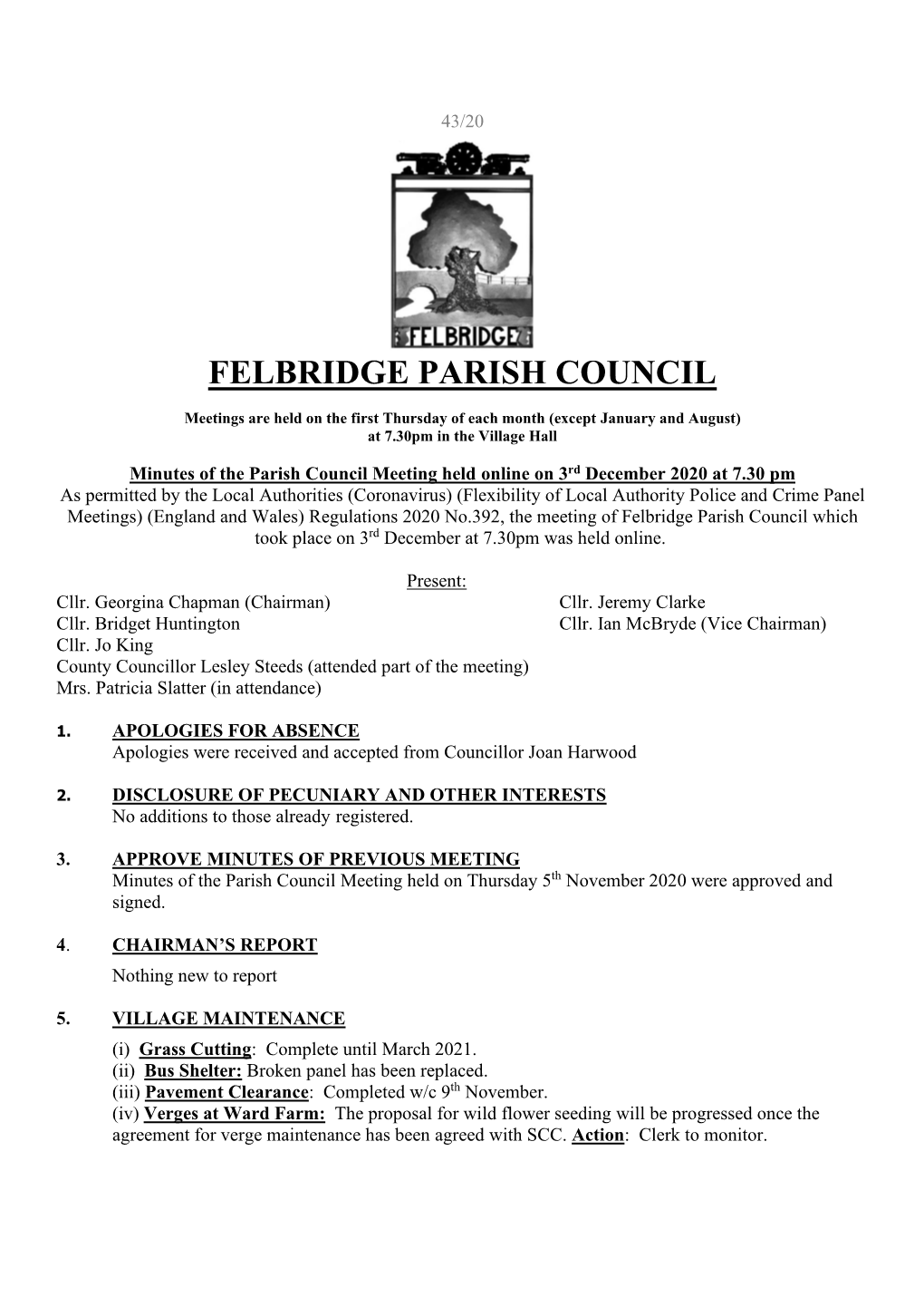 Felbridge Parish Council