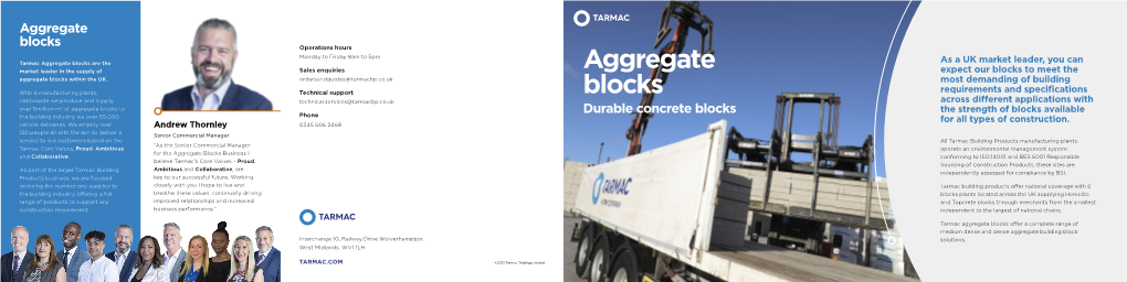 Aggregate Blocks Brochure Central + London