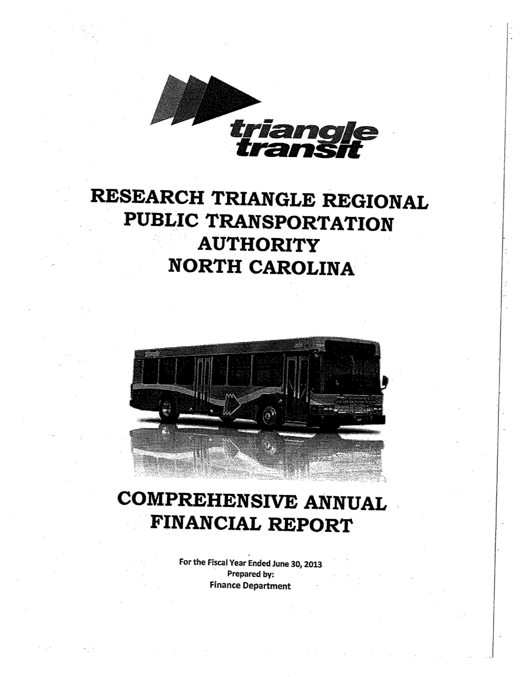 Research Triangle Regional Public Transportation Authority North Carolina
