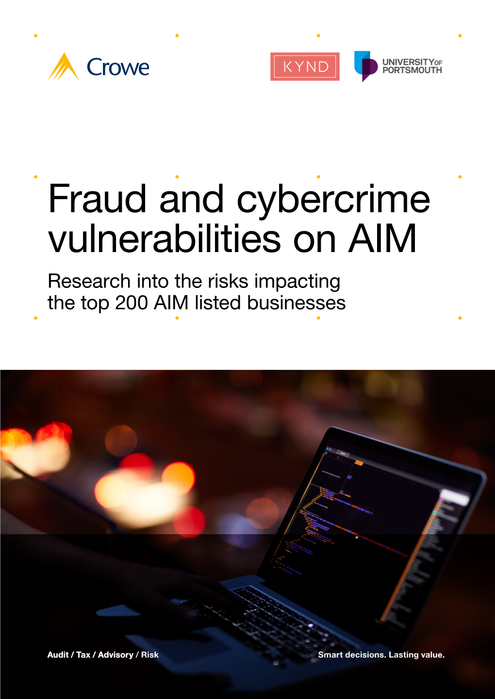 Download Our Fraud and Cybercrime Vulnerabilities On