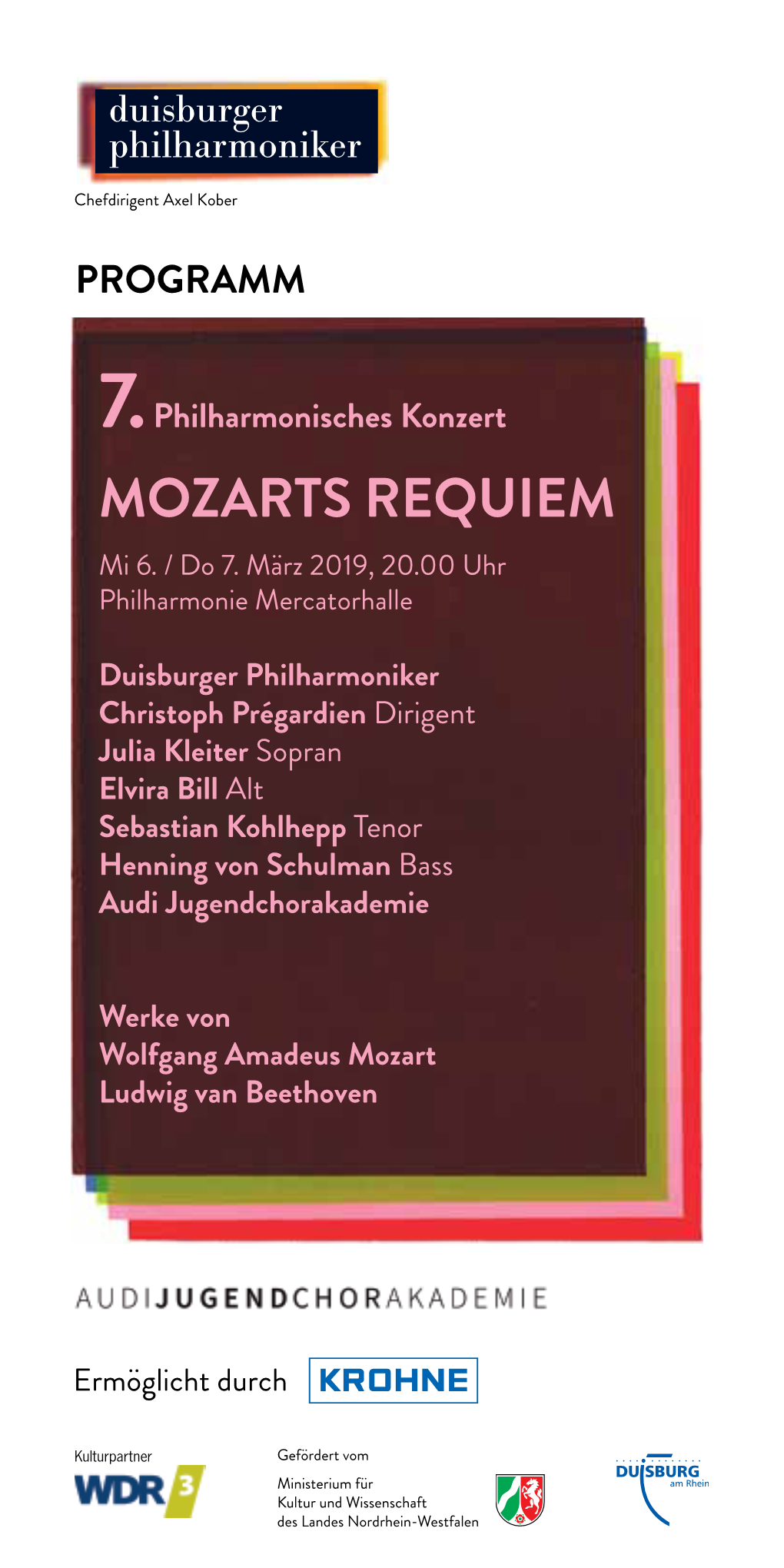 MOZARTS REQUIEM Mi 6