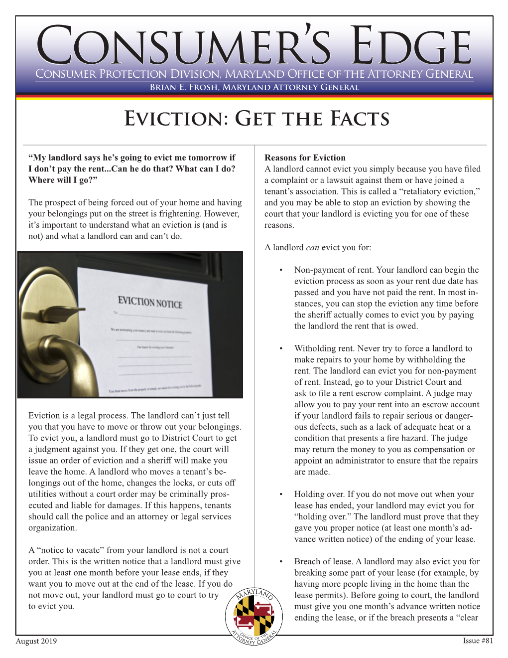 Eviction: Get the Facts