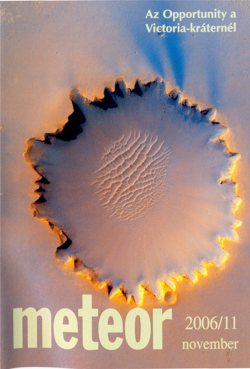 Meteor 36. Évf. 11. Sz. (2006. November)