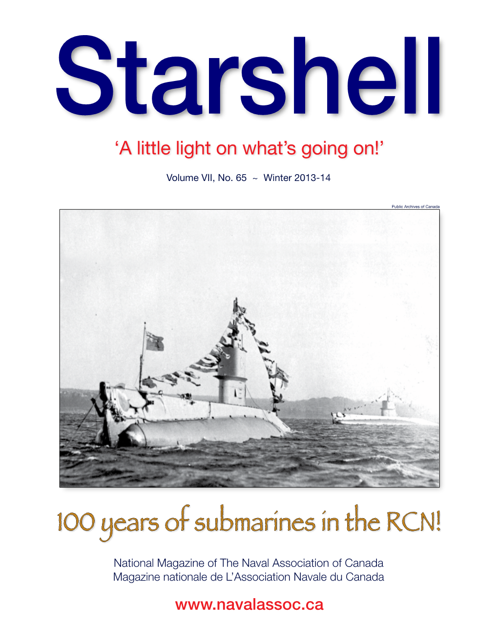 100 Years of Submarines in the RCN!