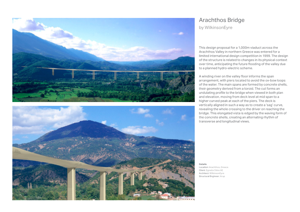 Arachthos Bridge by Wilkinsoneyre