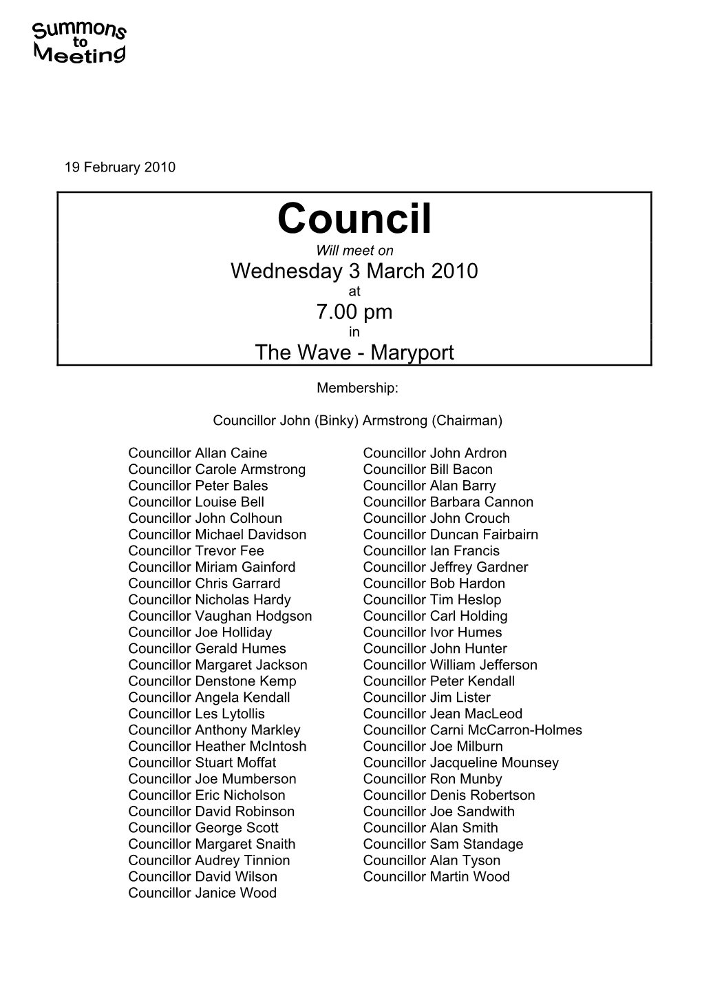 Allerdale Borough Council As Its Tax Base for the Whole Area for 2010/2011 Shall Be 31,444.51