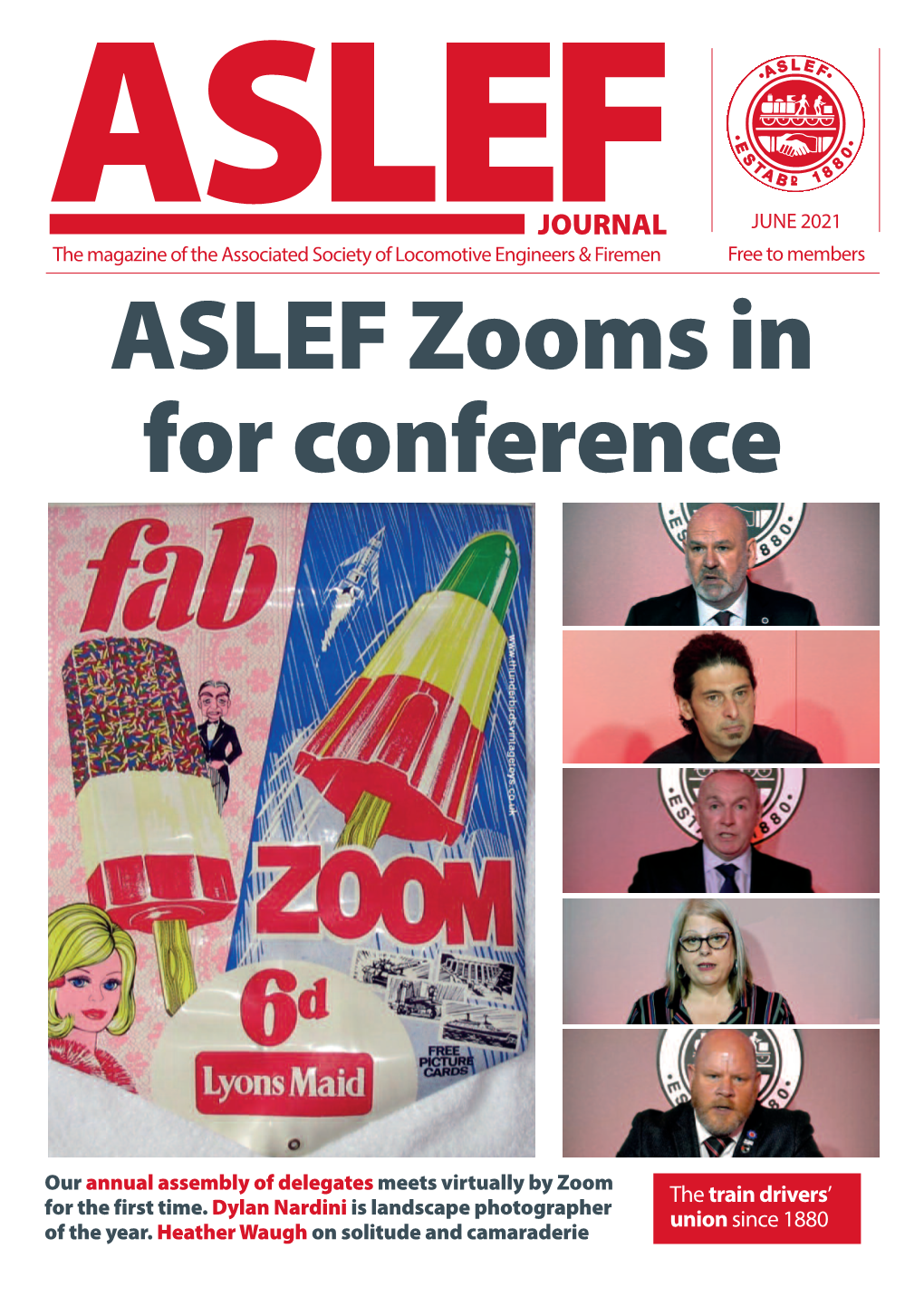 ASLEF Zooms in for Conference