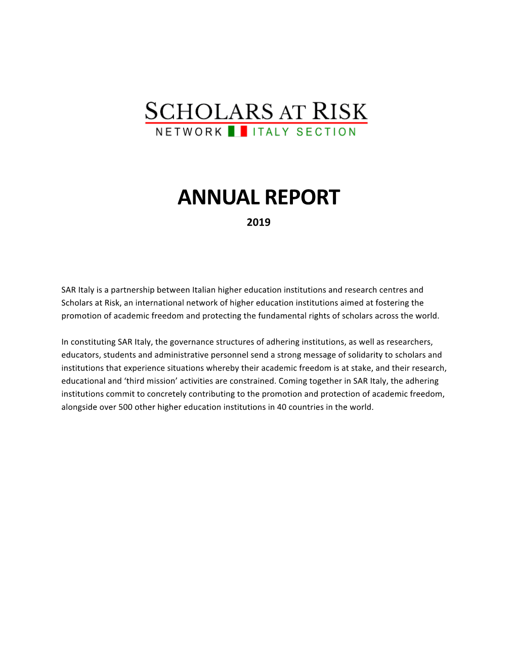 Annual Report 2019