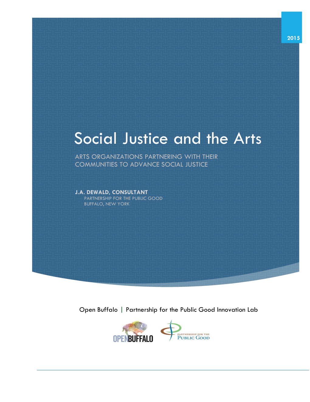 Social Justice and the Arts