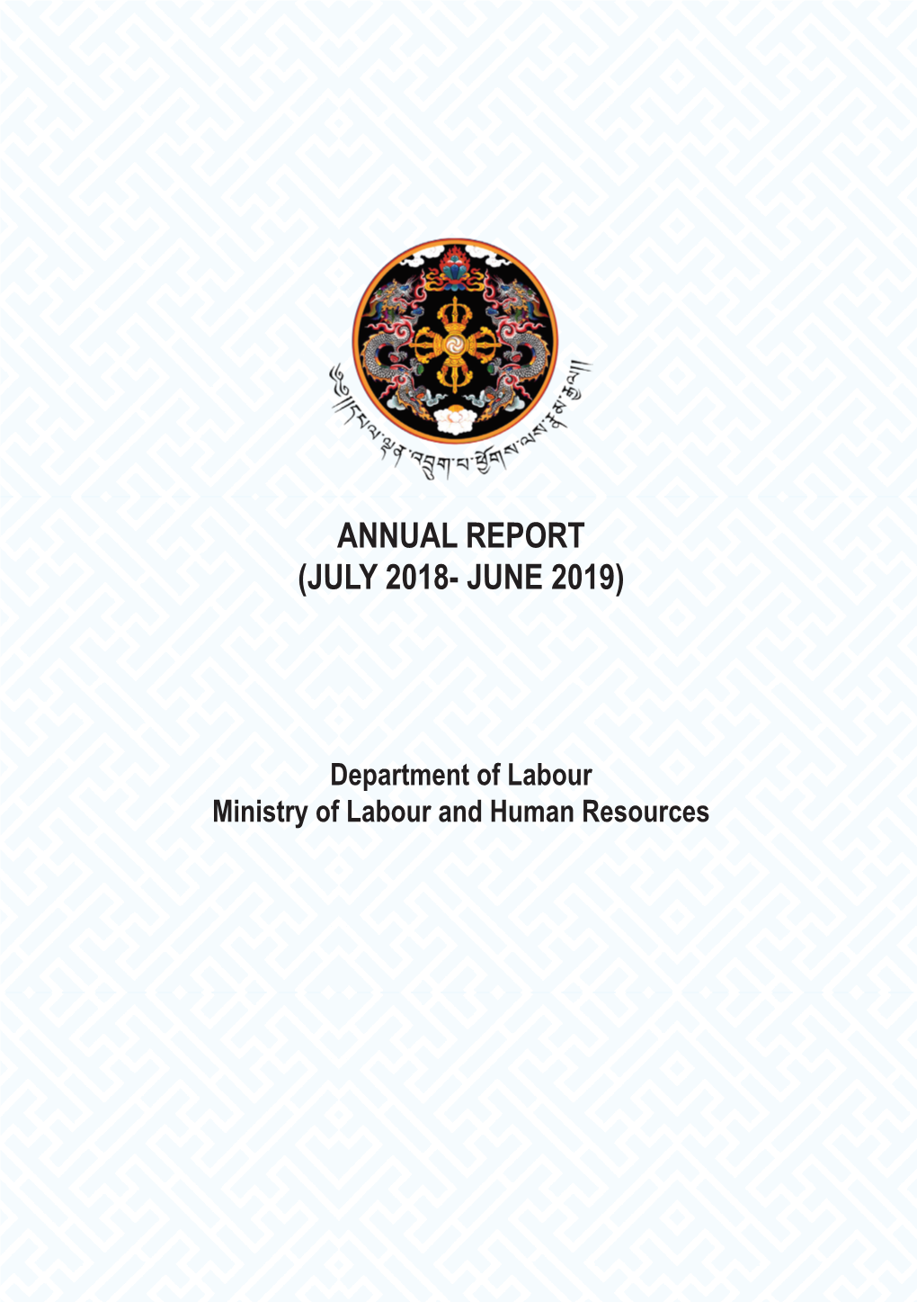 Annual Report (July 2018- June 2019)