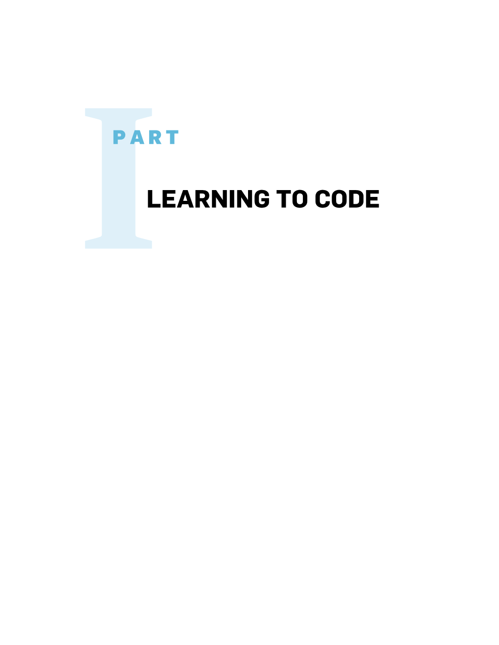 Learning to Code