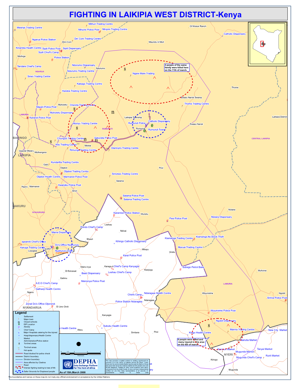 FIGHTING in LAIKIPIA WEST DISTRICT-Kenya