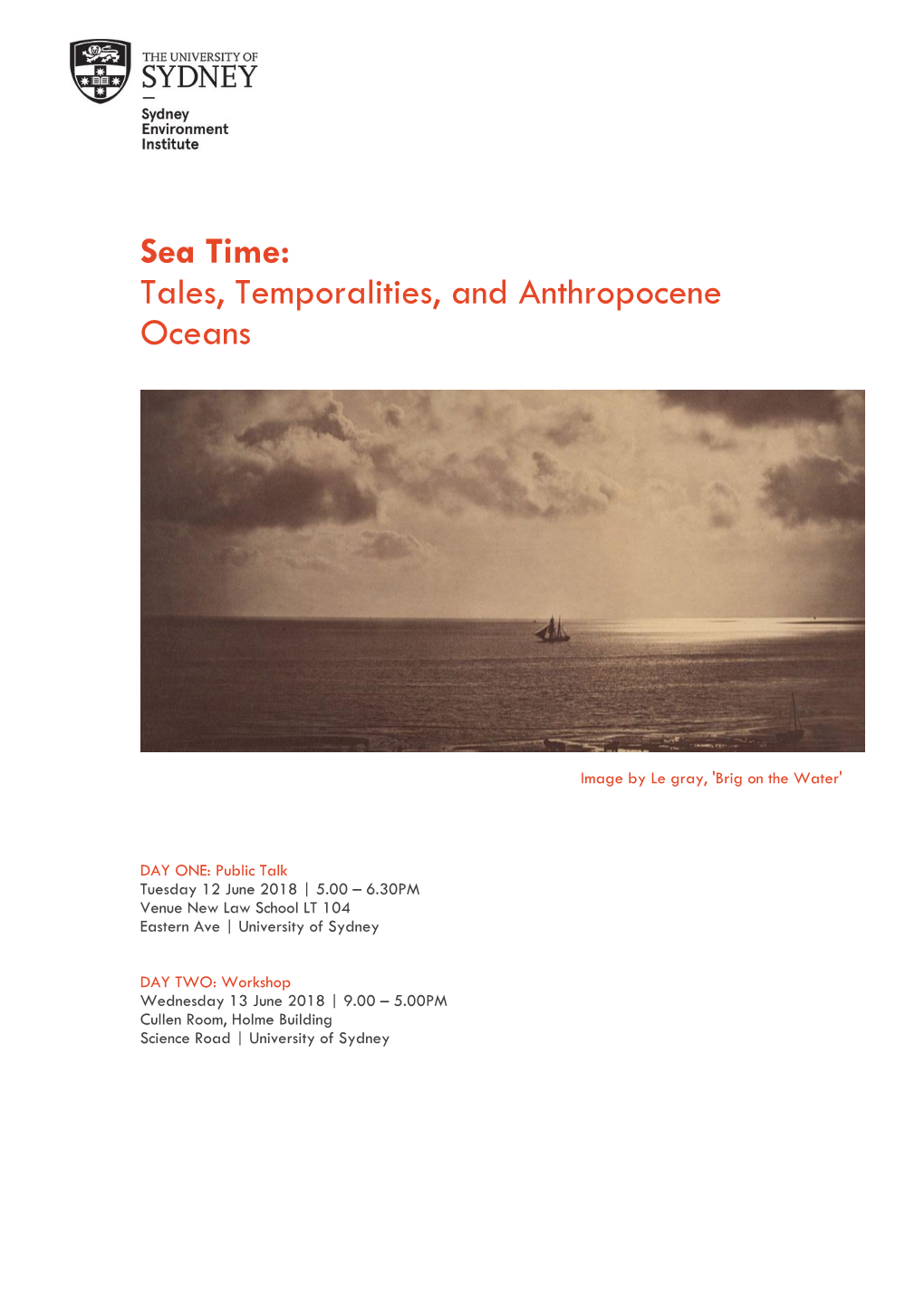 Sea Time: Tales, Temporalities, and Anthropocene Oceans