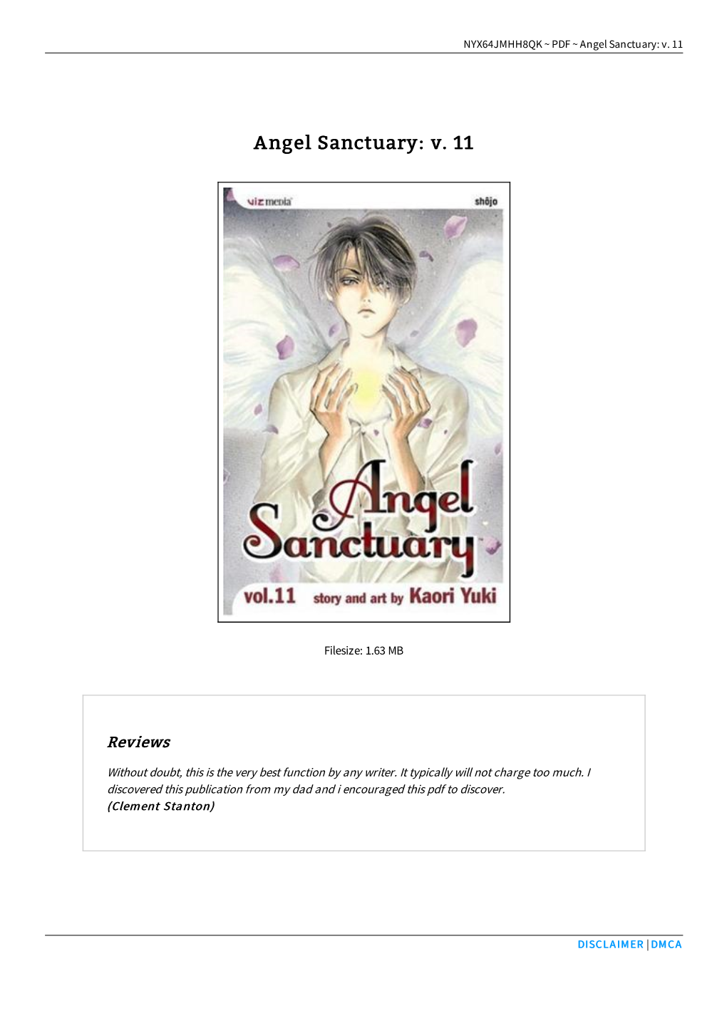 Download Book ~ Angel Sanctuary: V. 11 > XUY89Z31BVL3