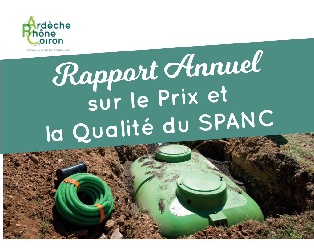 Rapport D'activité SPANC 2018