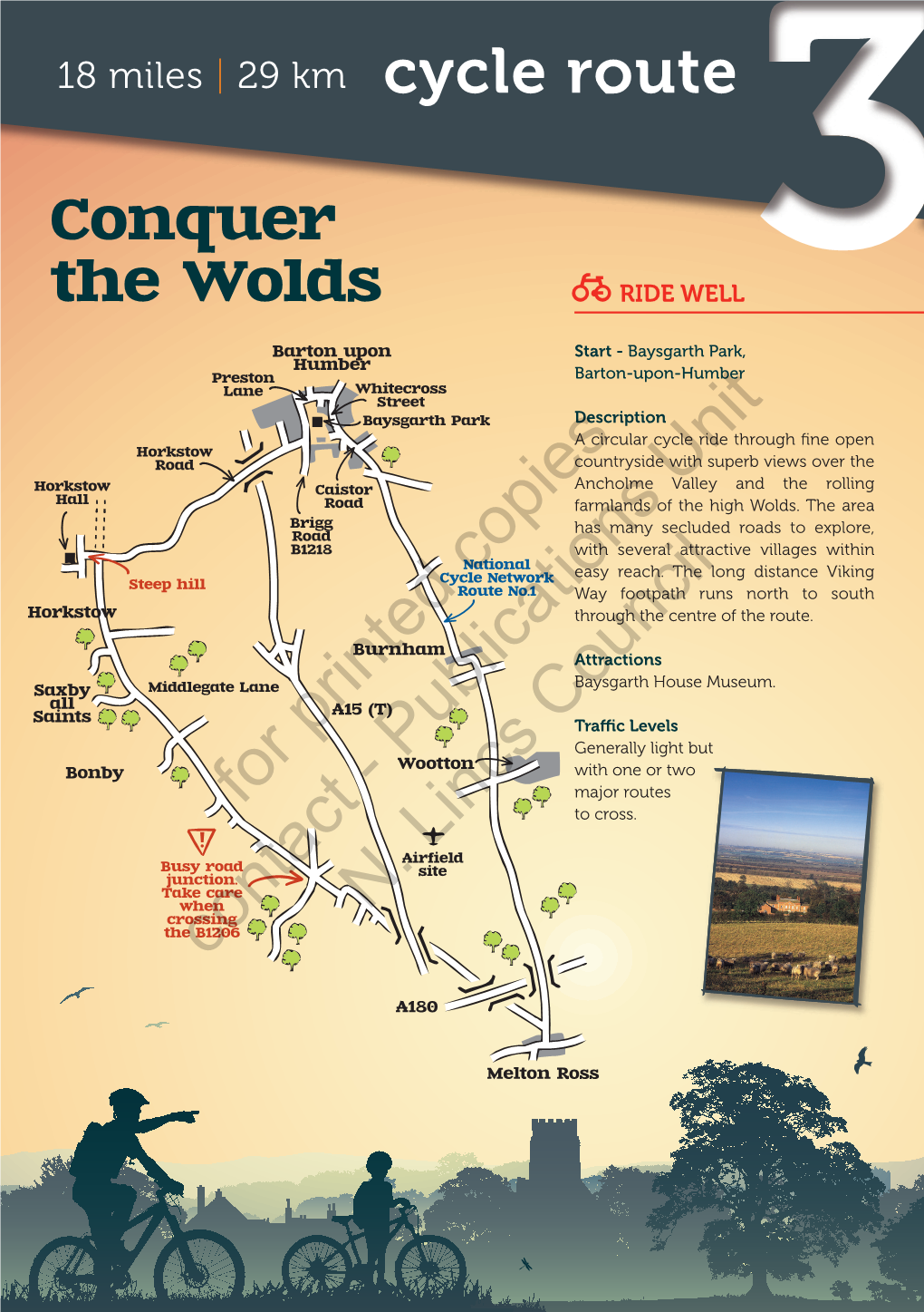 NL Cycle Route – Conquer the Wolds