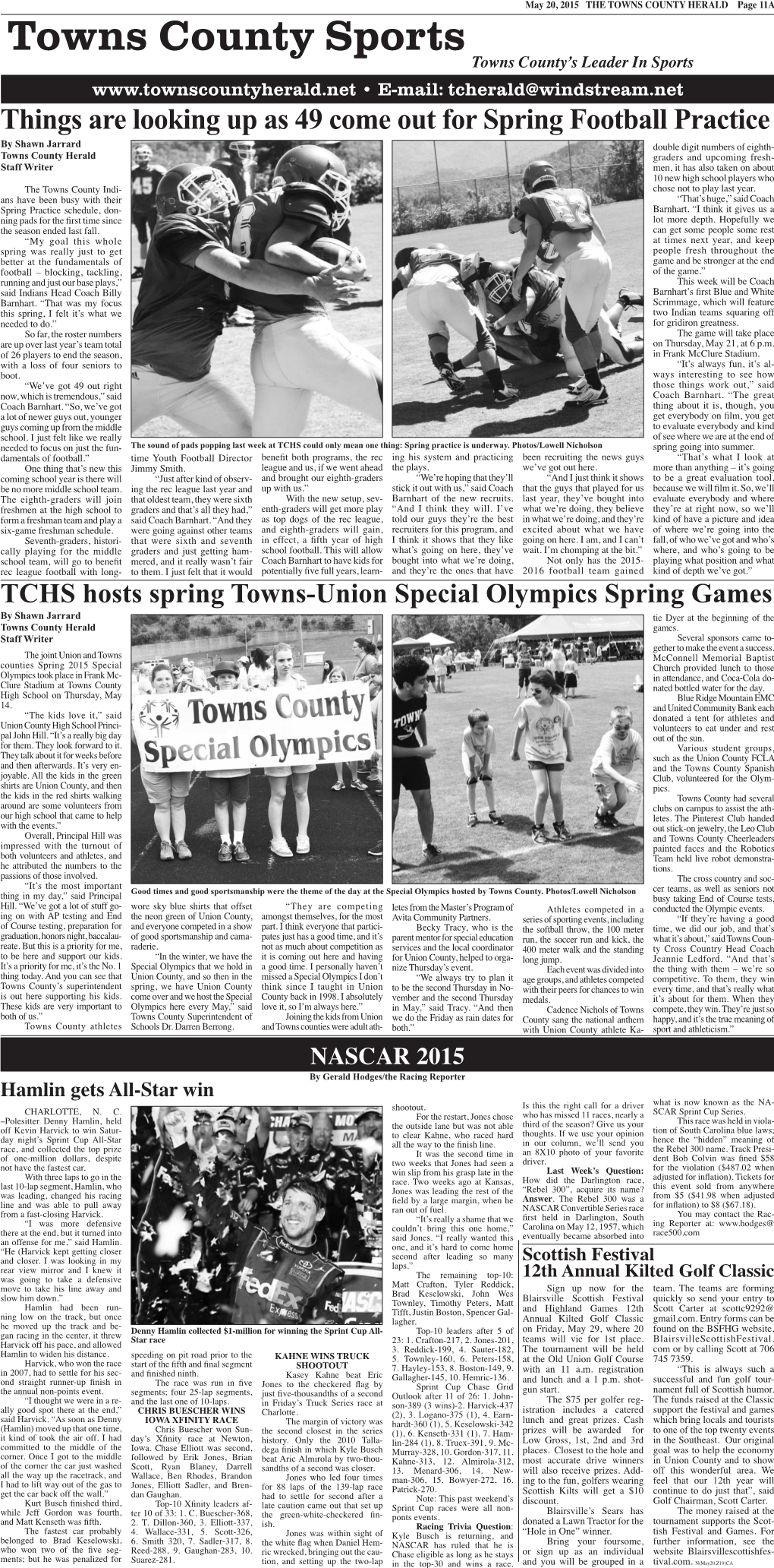 Towns County Sports