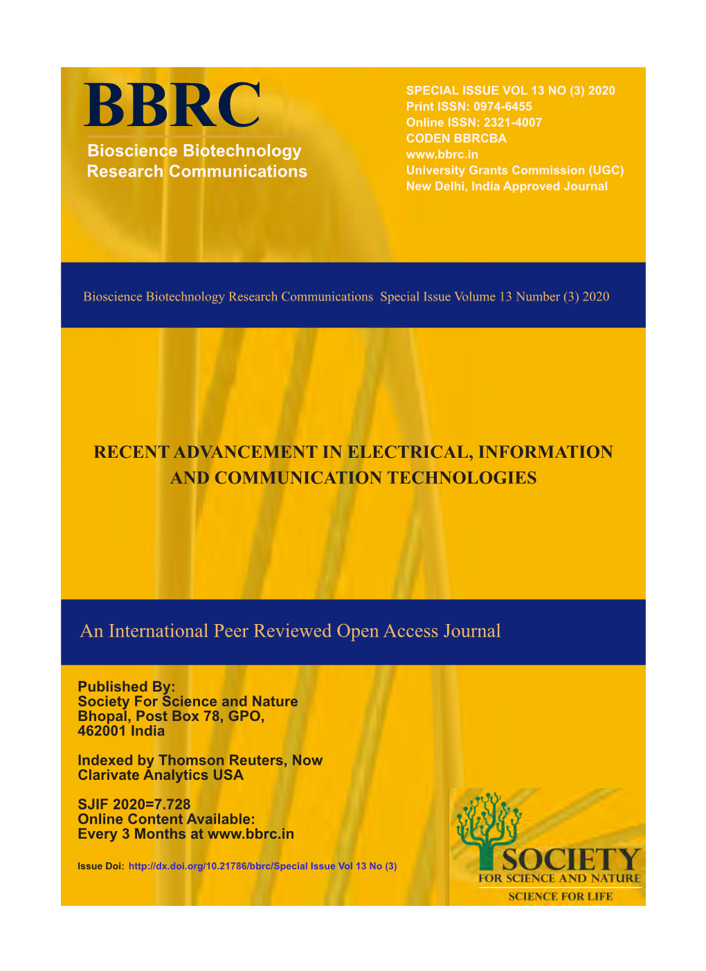 An International Peer Reviewed Open Access Journal