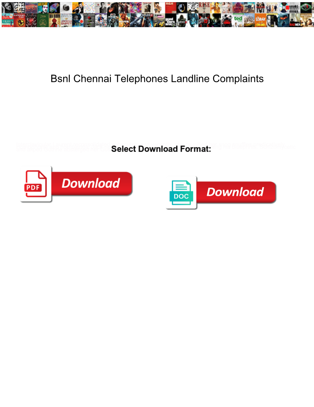 Bsnl Chennai Telephones Landline Complaints