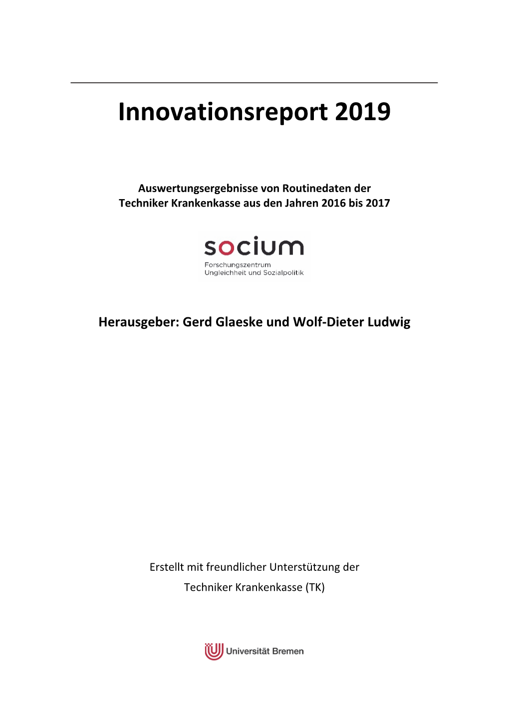 Innovationsreport 2019 Kurzfassung