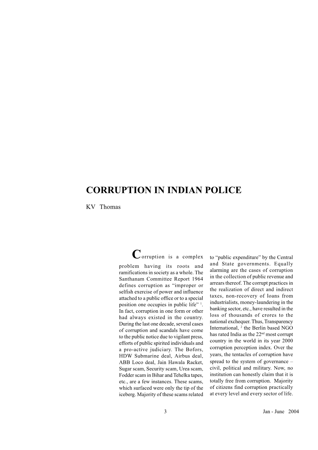 Corruption in Indian Police