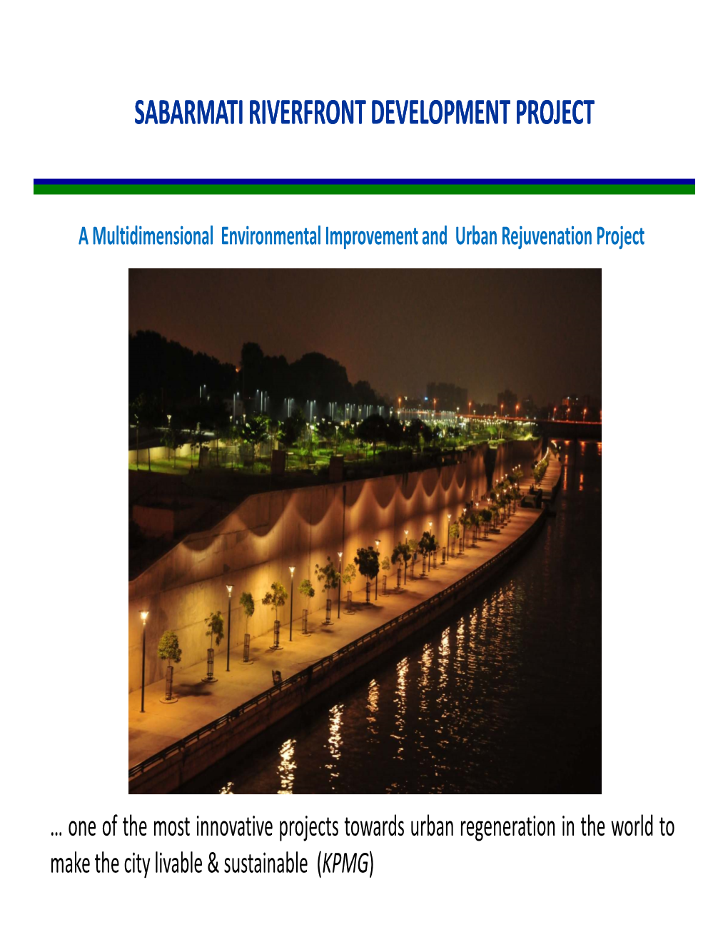 Sabarmati Riverfront Development Project