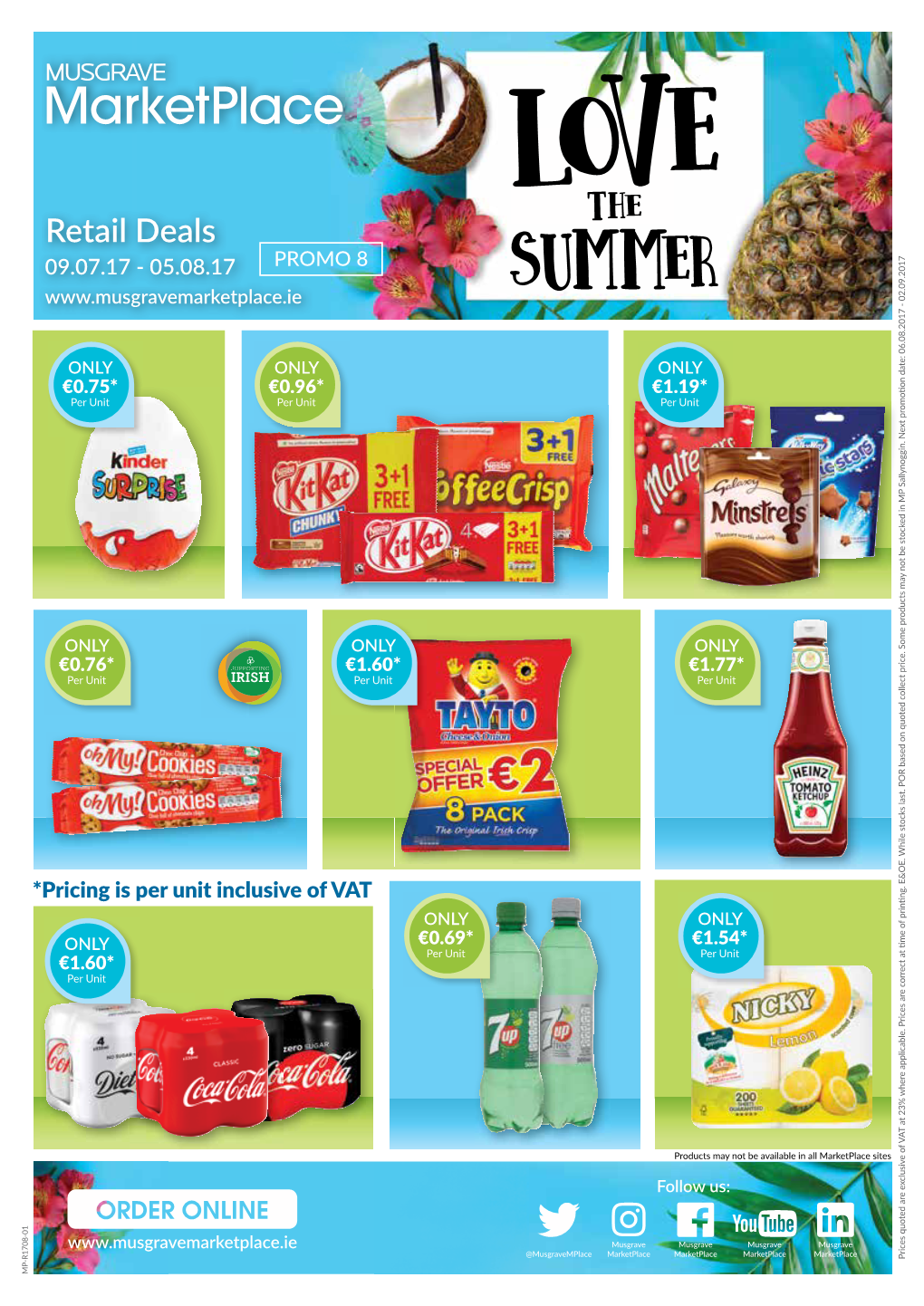 Retail Deals 09.07.17 - 05.08.17 PROMO 8