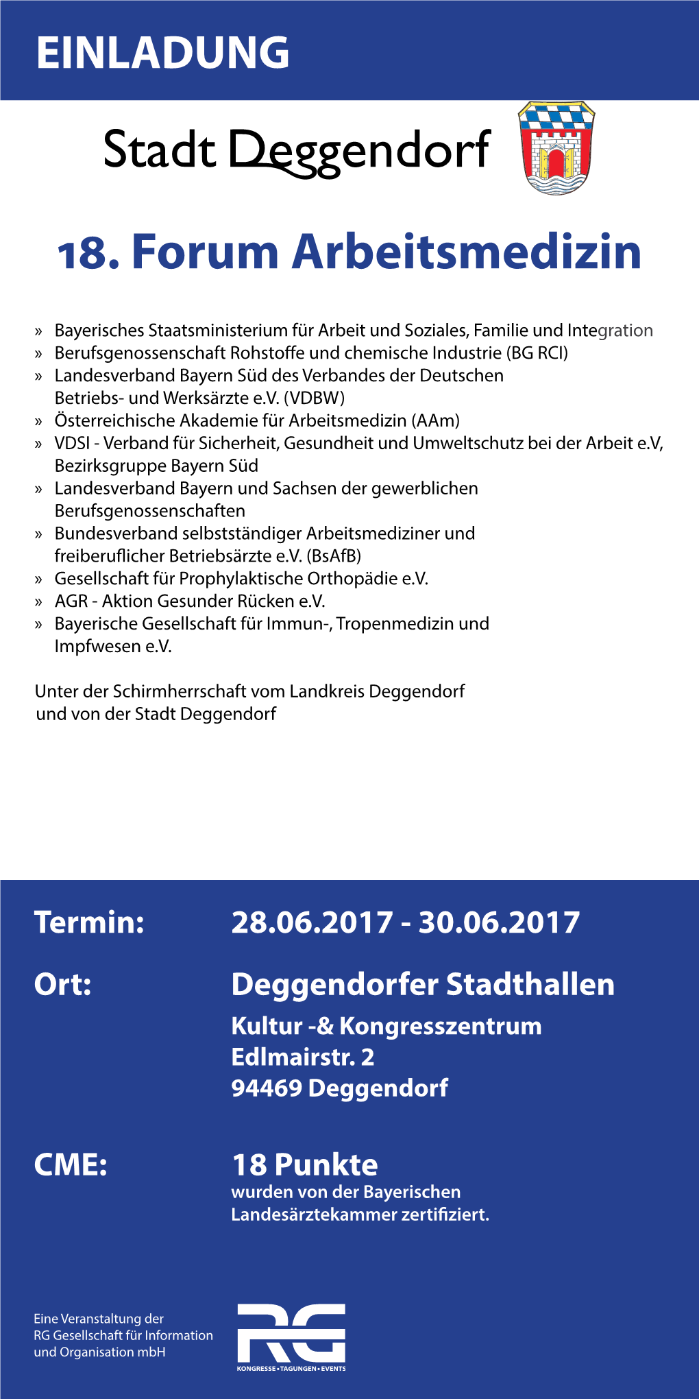 18. Forum Arbeitsmedizin