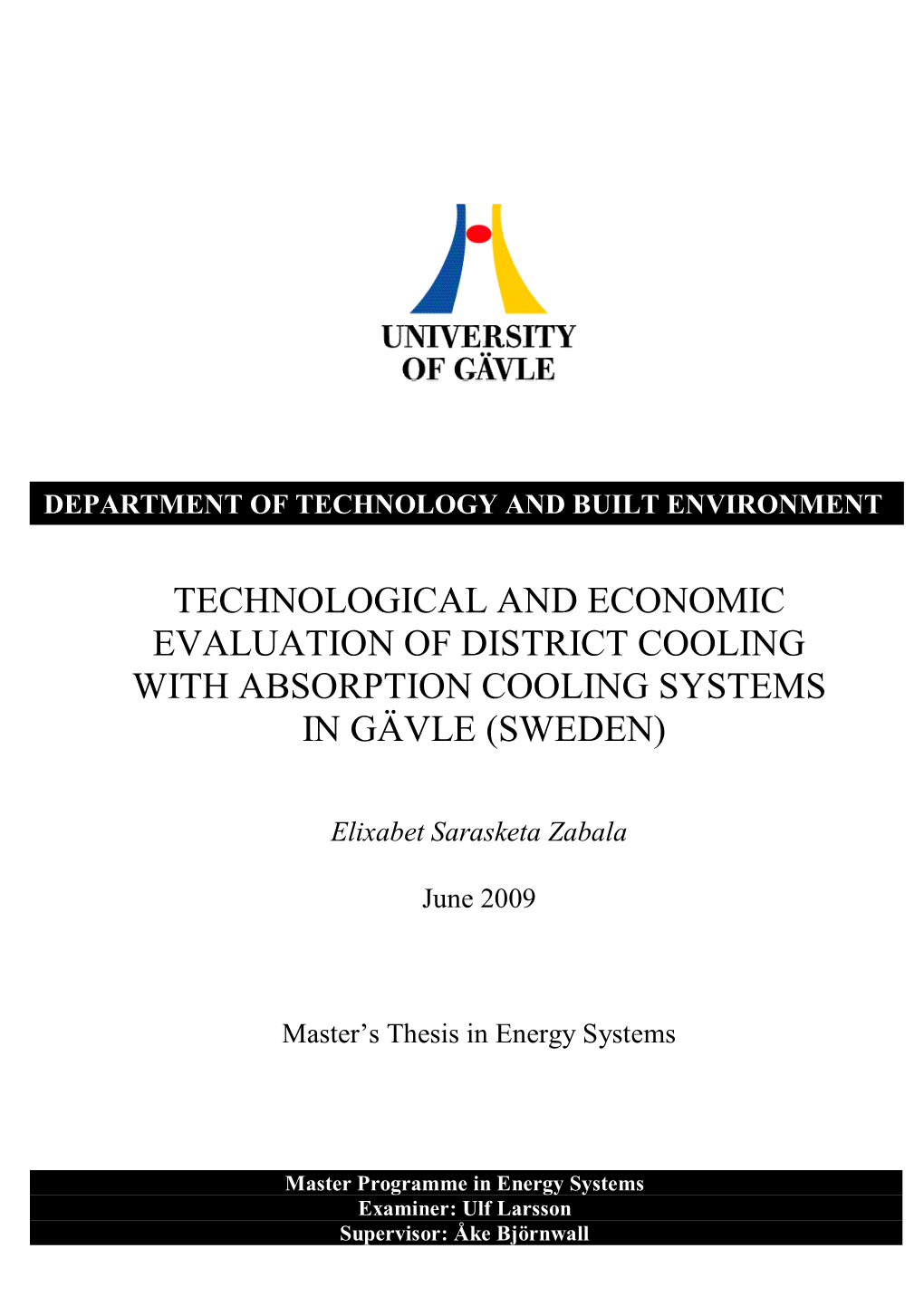 District Cooling Systems