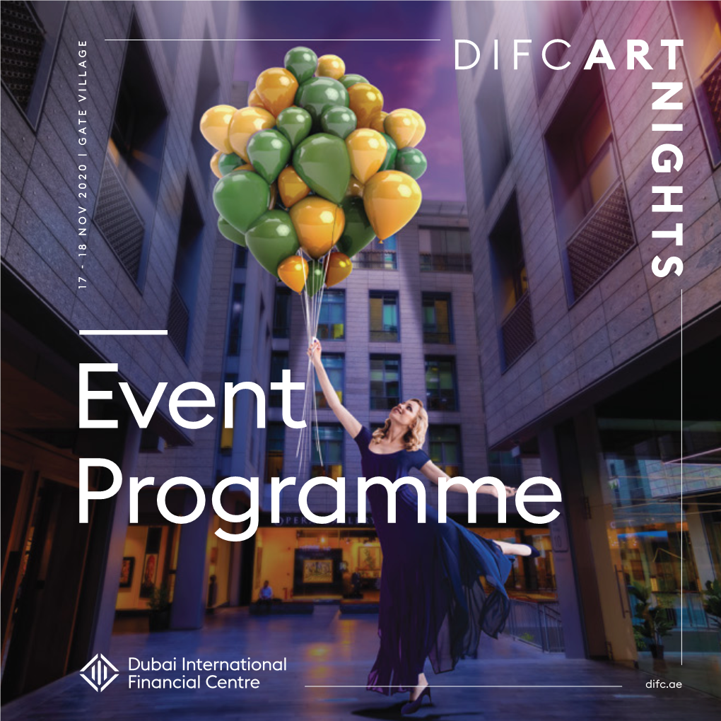 DIFC Art Nights Event Programme-With Image