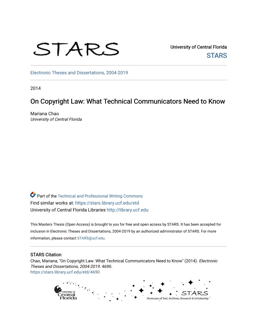 On Copyright Law: What Technical Communicators Need to Know