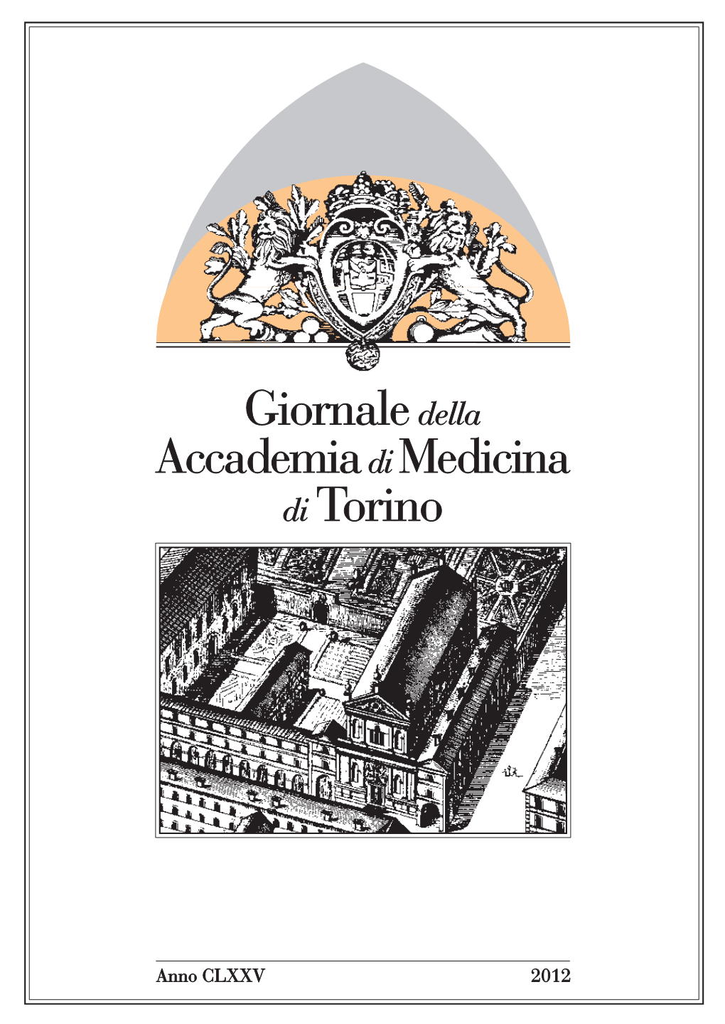 Giornale Dell'accademia Di Torino 2012
