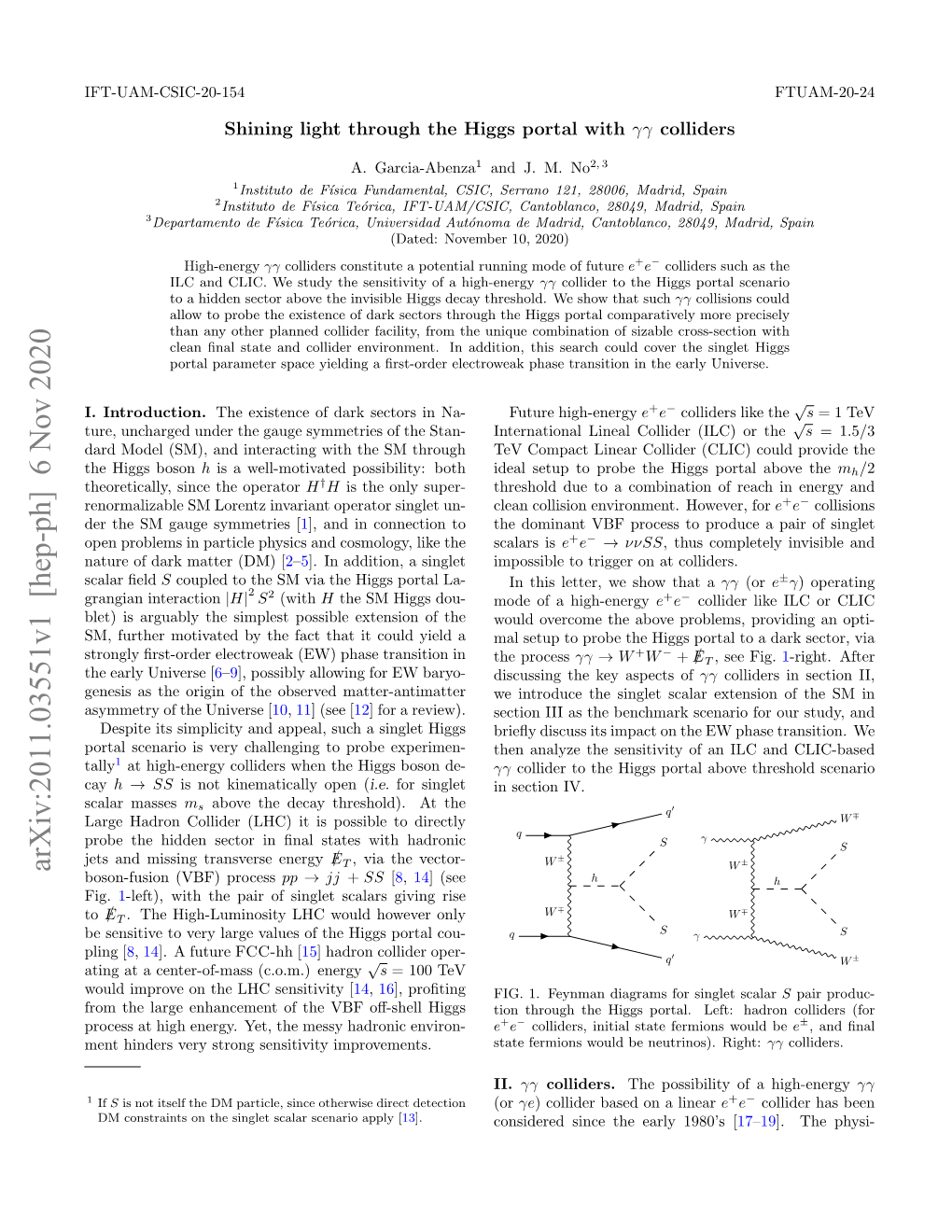 Shining Light Through the Higgs Portal with $\Gamma\Gamma $ Colliders