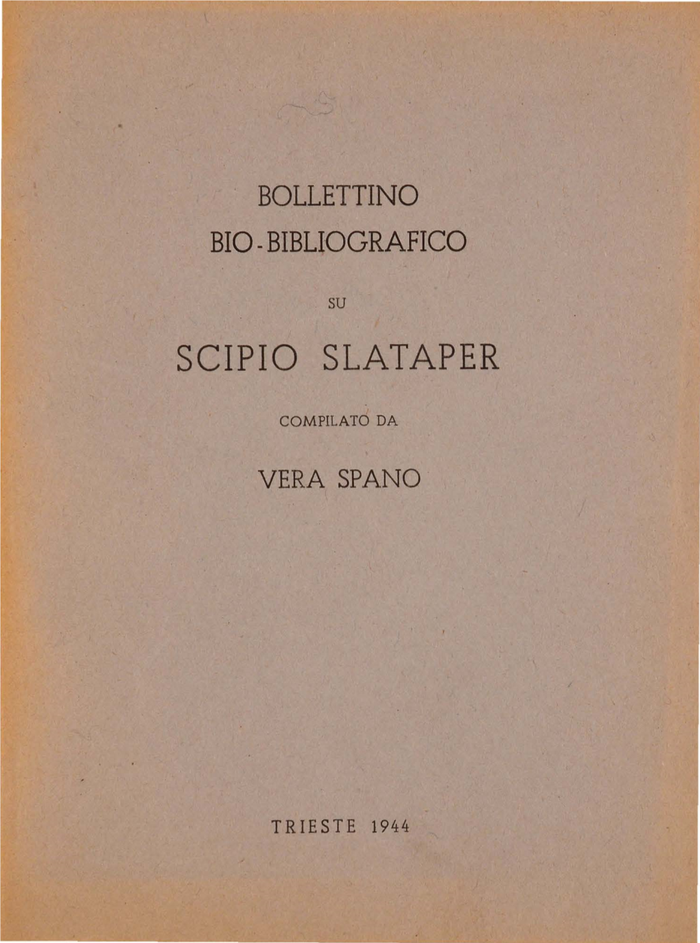 Scipio Slataper