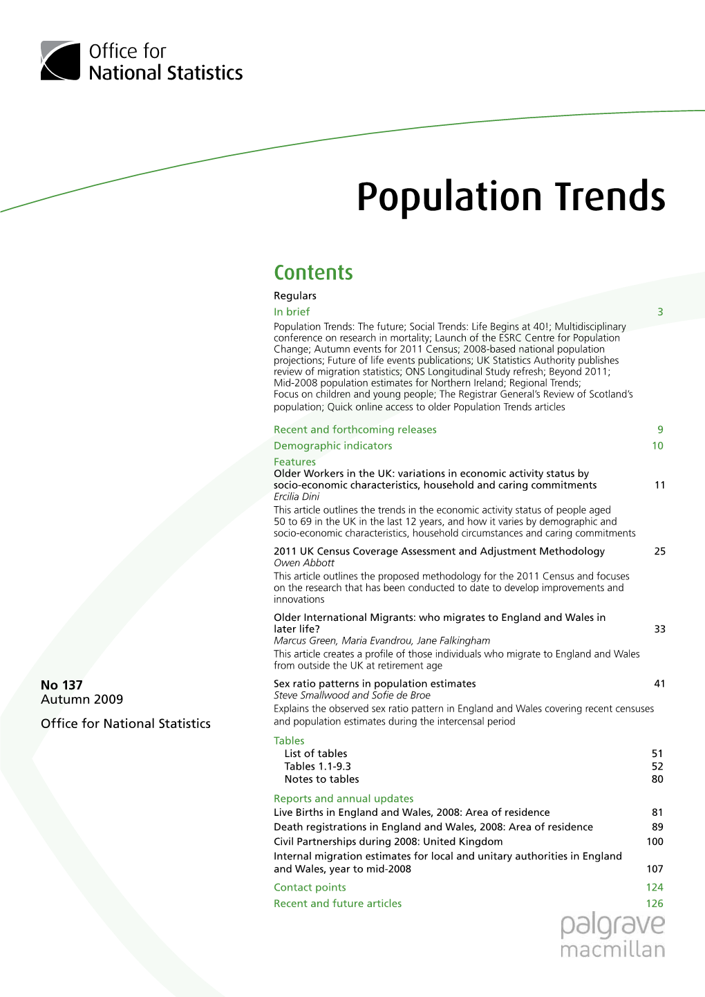 Population Trends