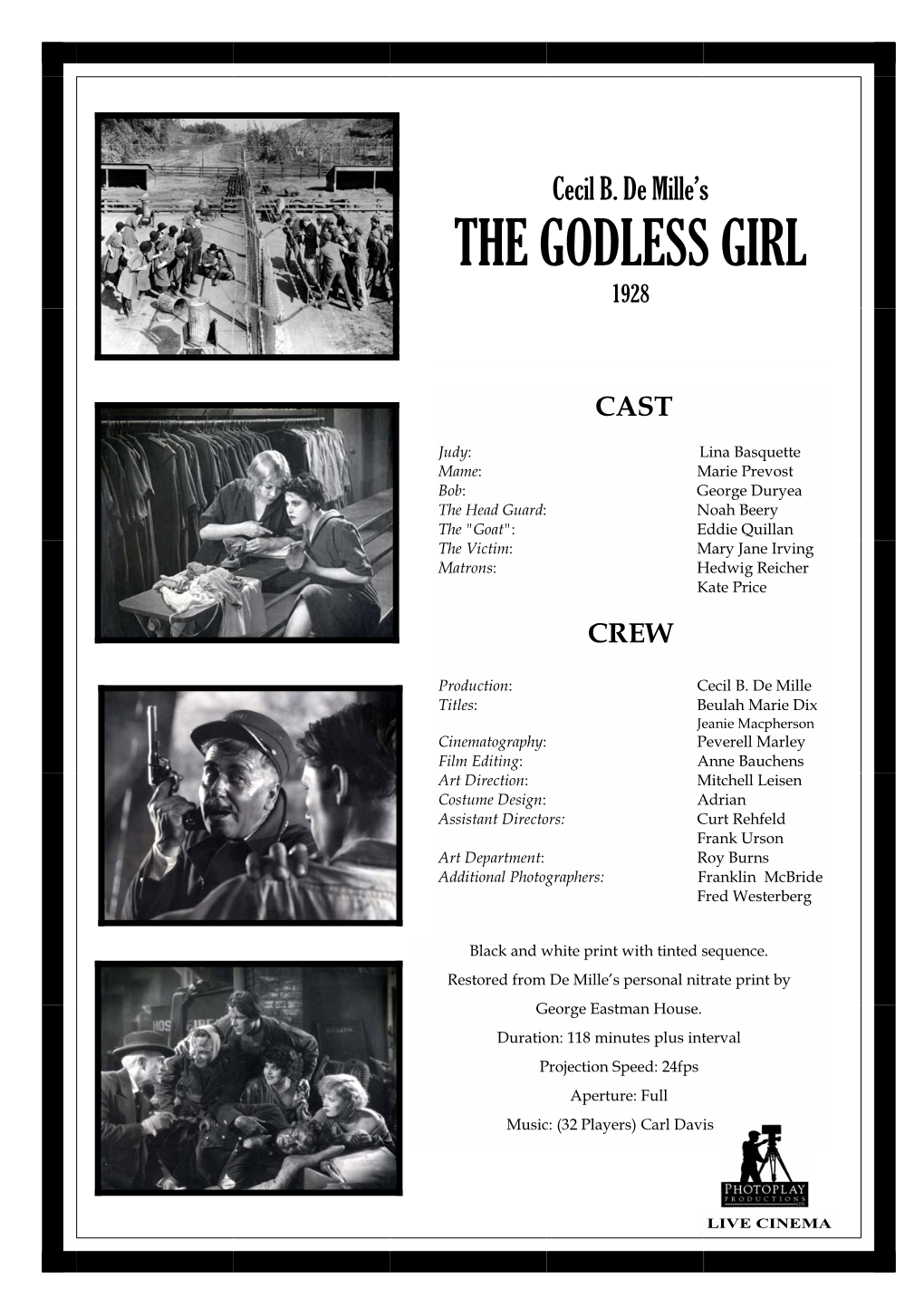 The Godless Girl 1928