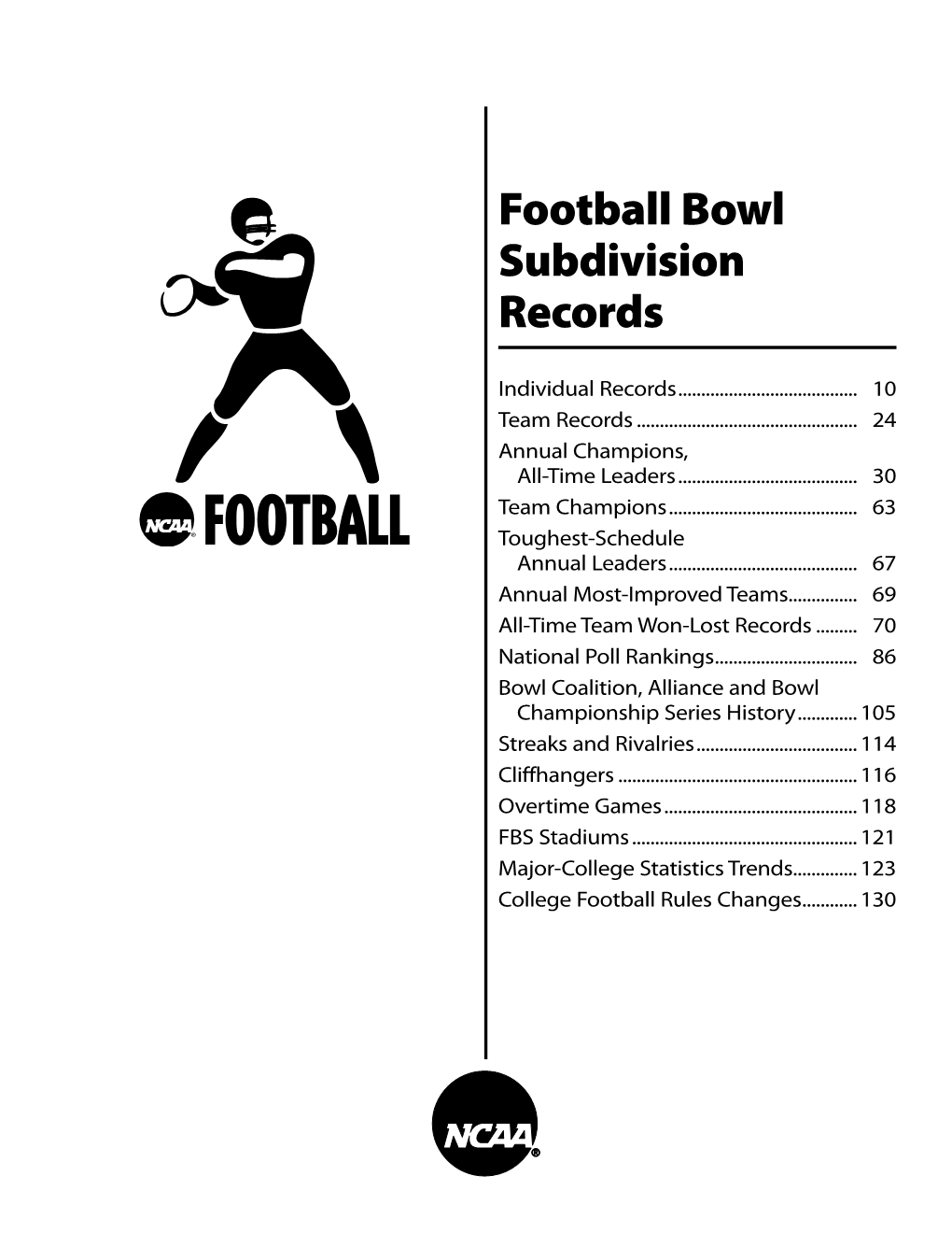 Football Bowl Subdivision Records