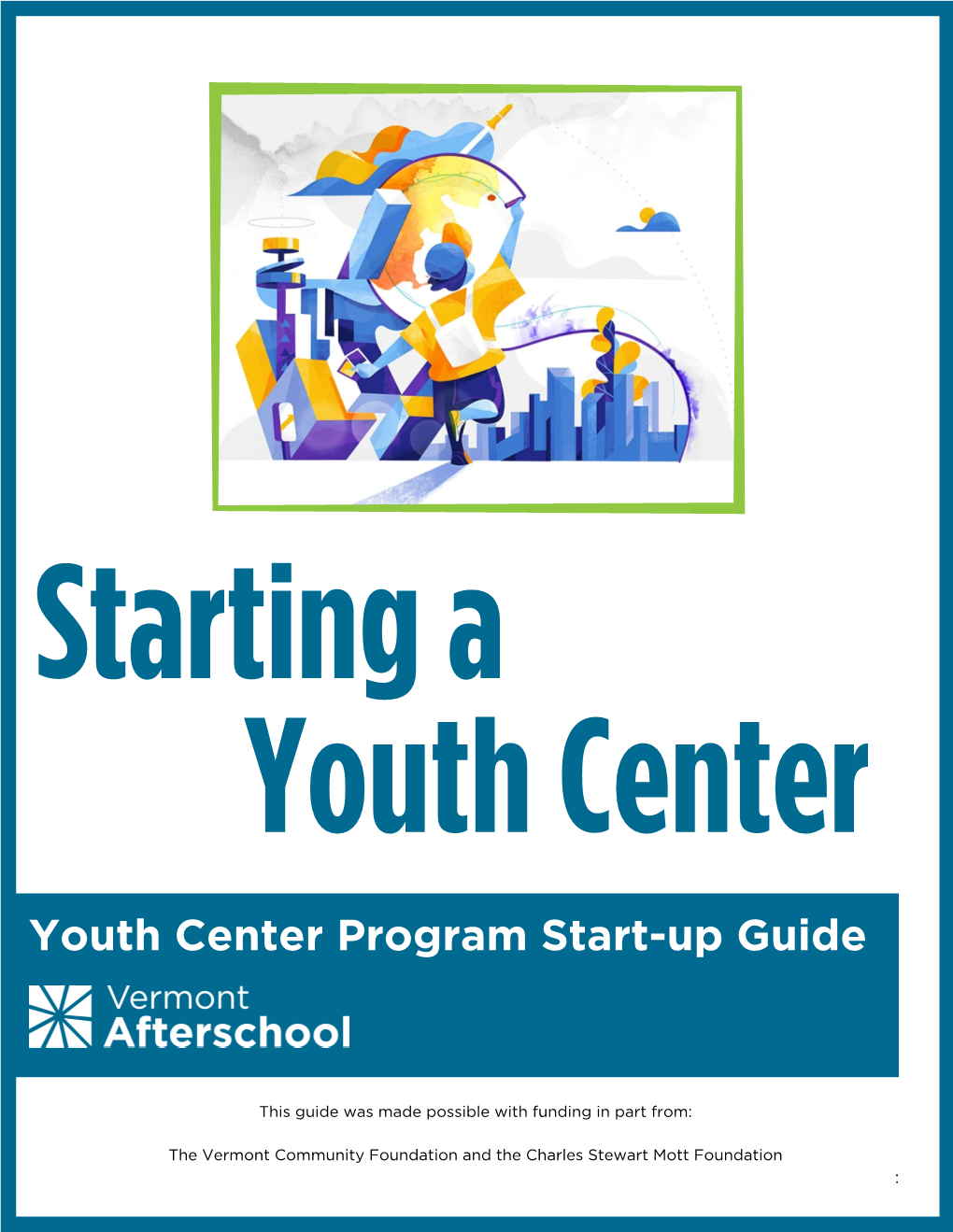 Youth Center Program Start -Up Guide