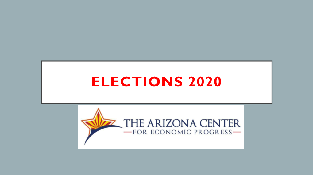 Elections 2020 914K Ballots Are Already In!