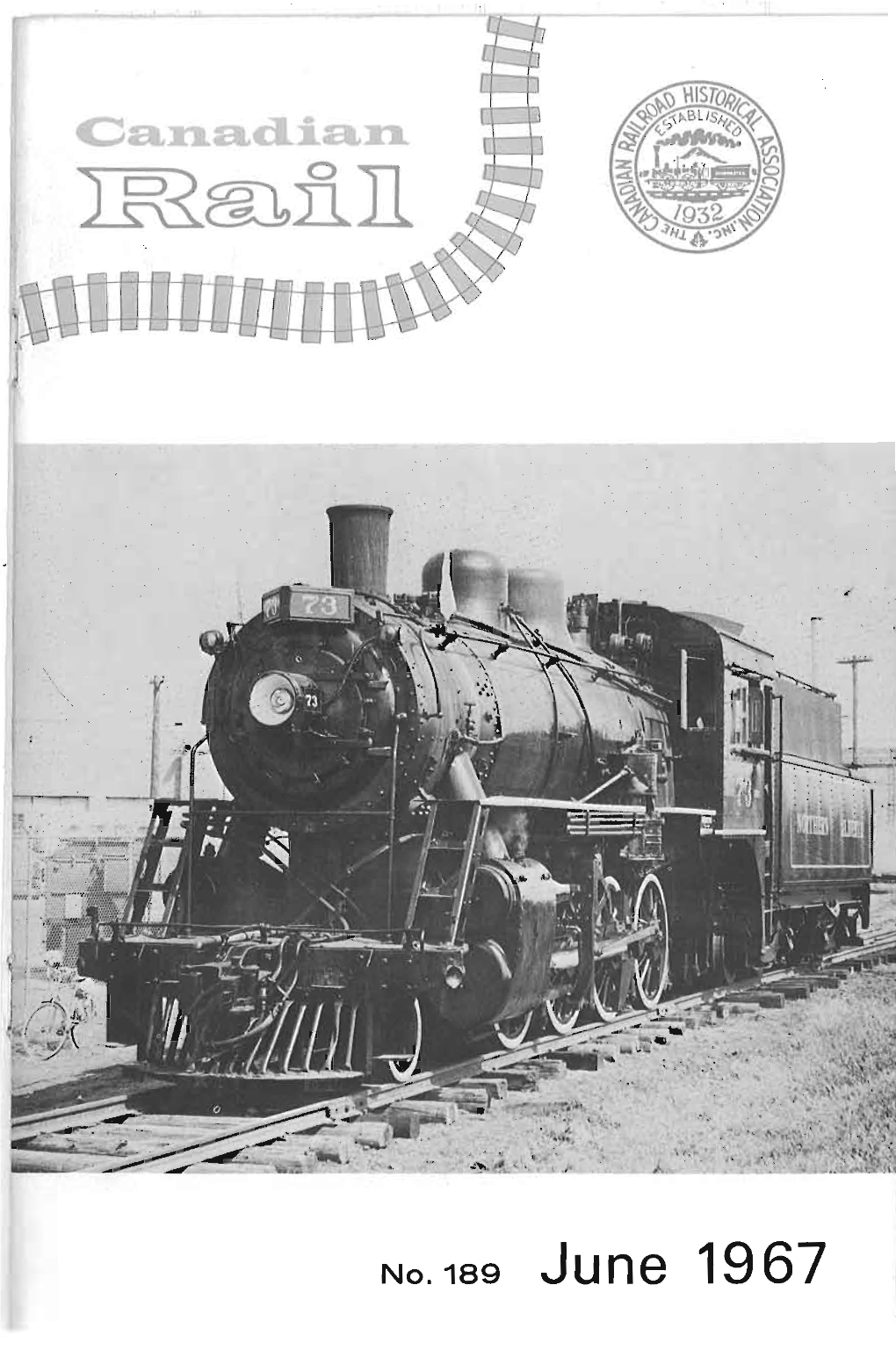 Canadian Rail No189 1967