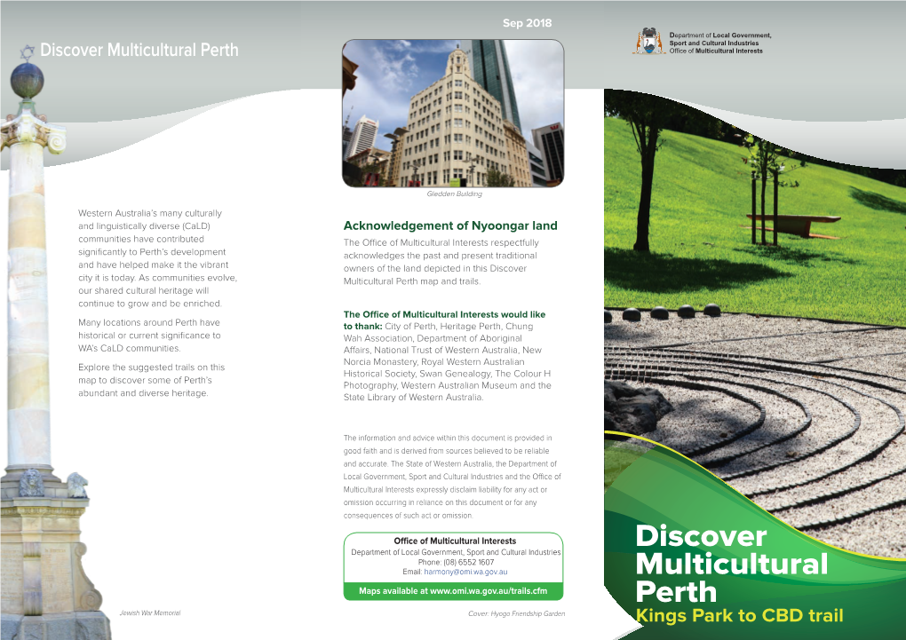 Discover Multicultural Perth Office of Multicultural Interests