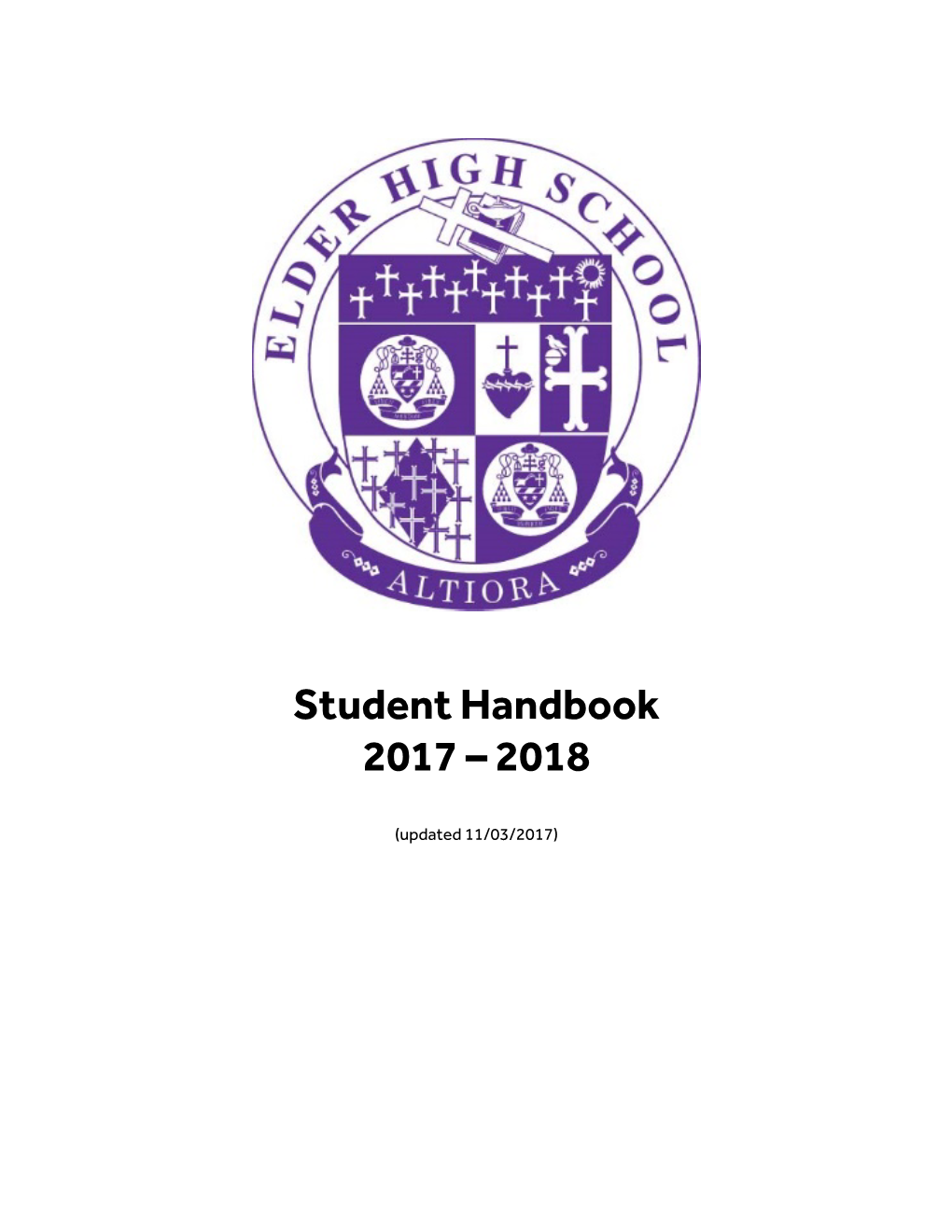 Student Handbook 2017 – 2018