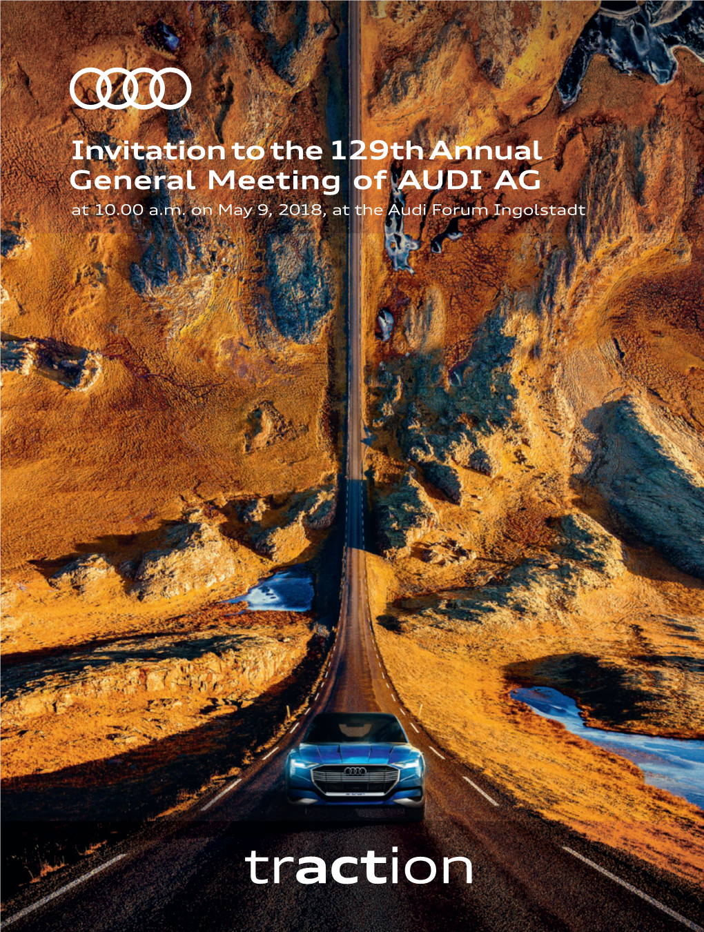Traction Invitation to the 129Th Annual General