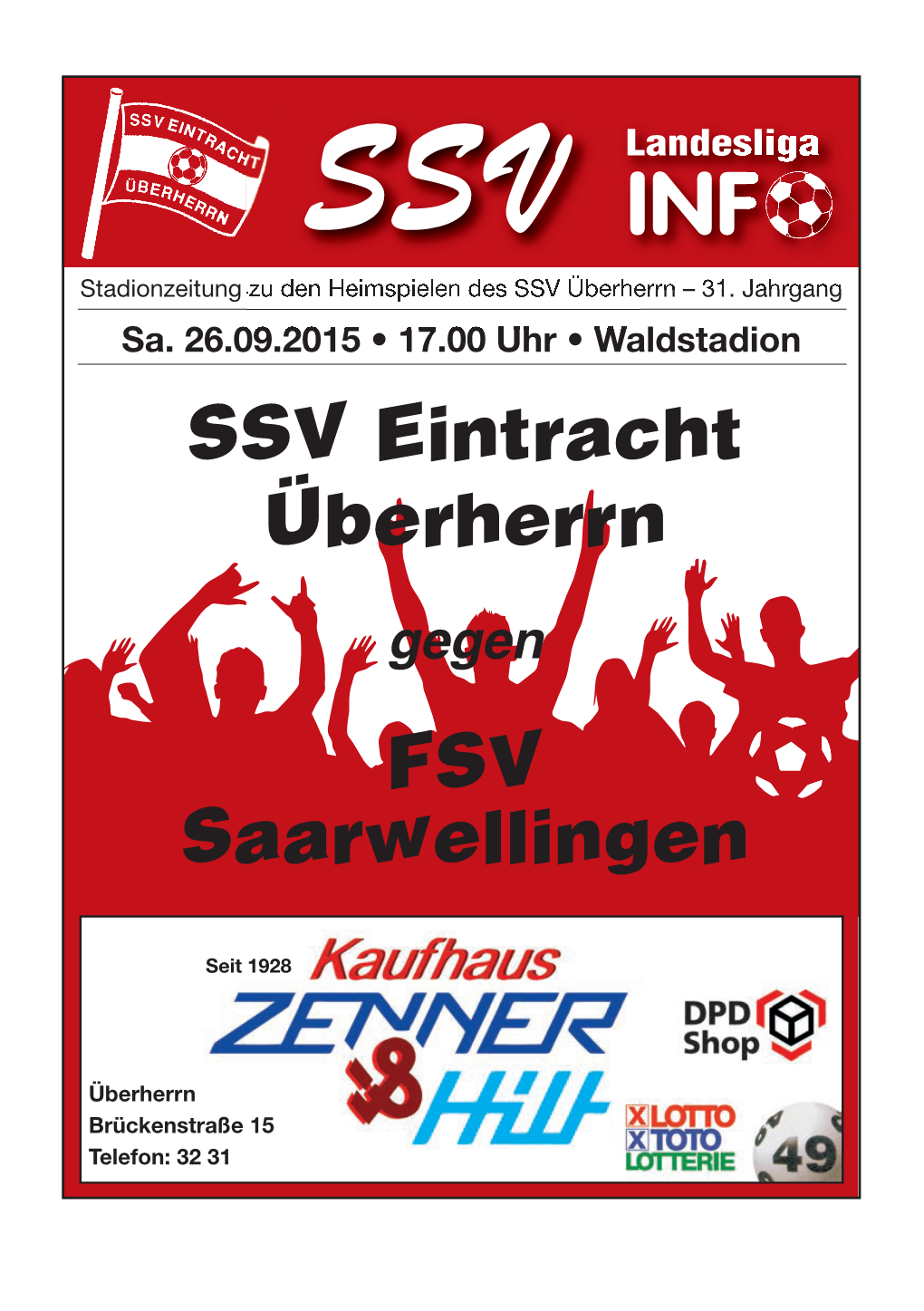 SSV Eintracht Überherrn FSV Saarwellingen