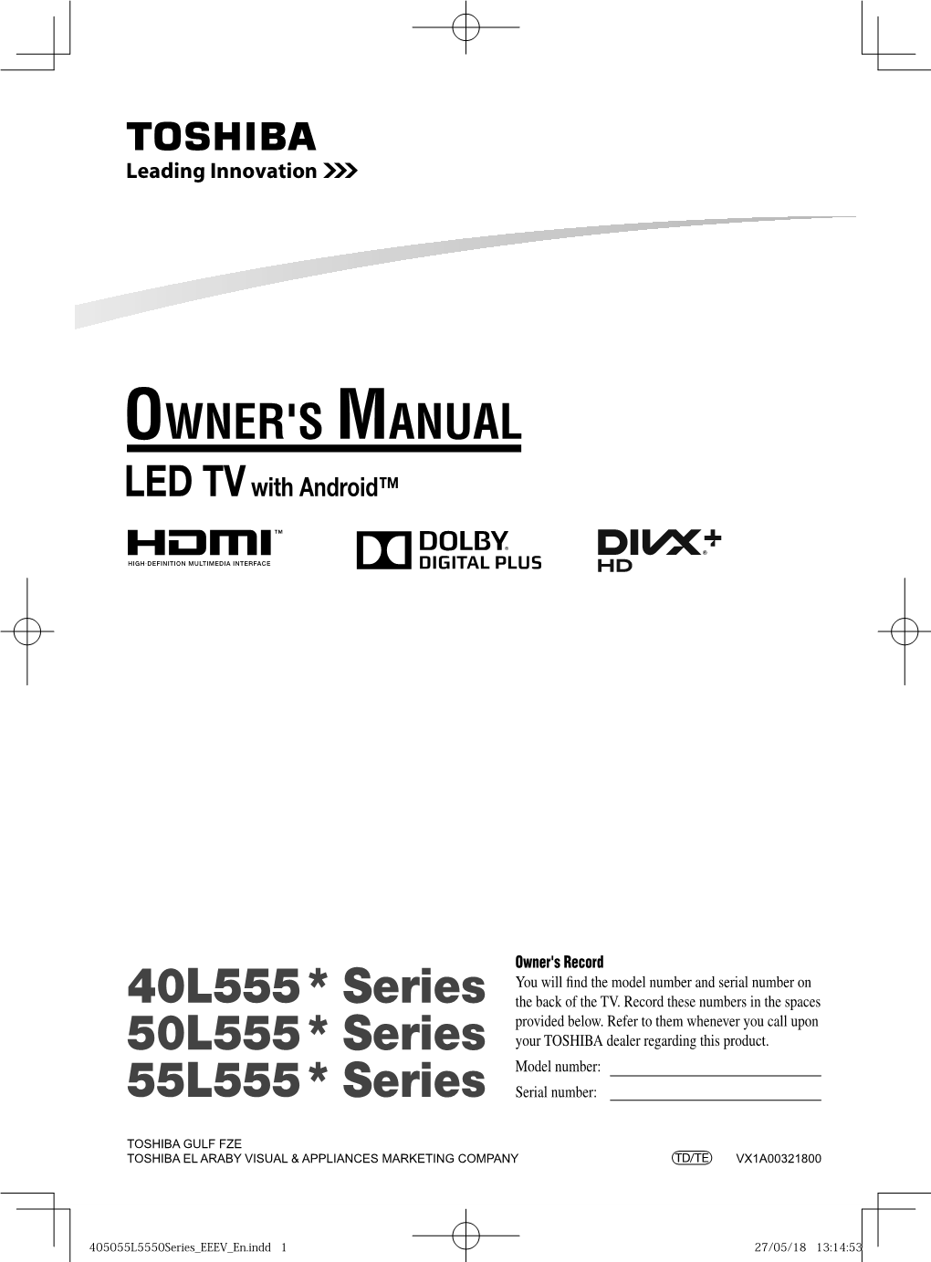 Owner's Manual